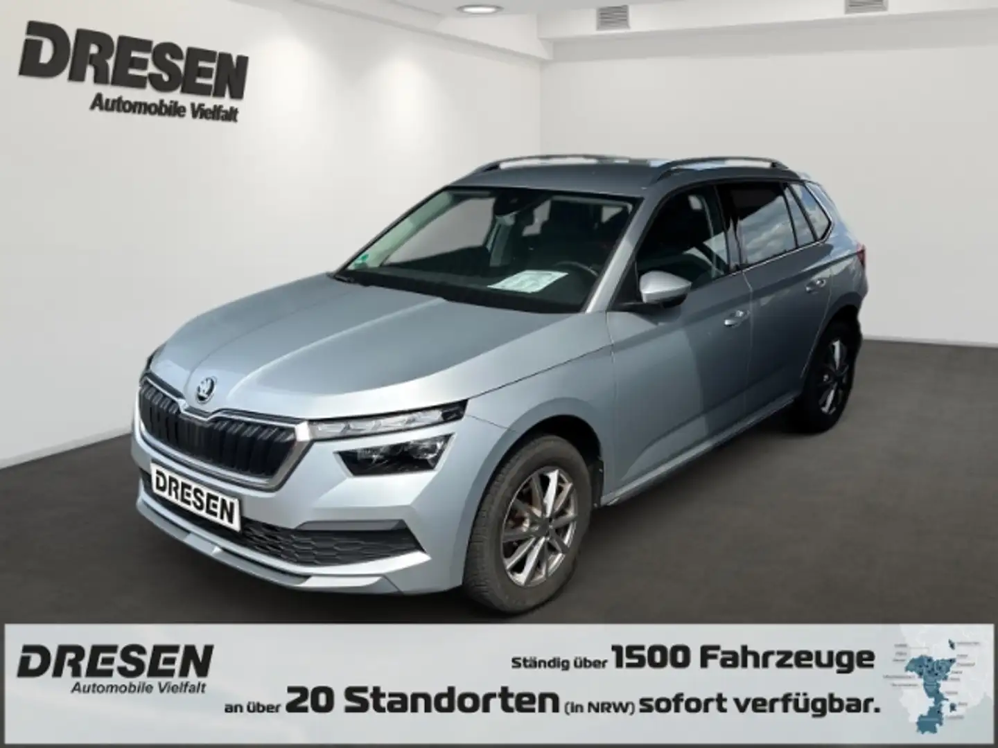 Skoda Kamiq Style DSG Automatik LED Sperrdiff. Apple CarPlay A Silber - 1