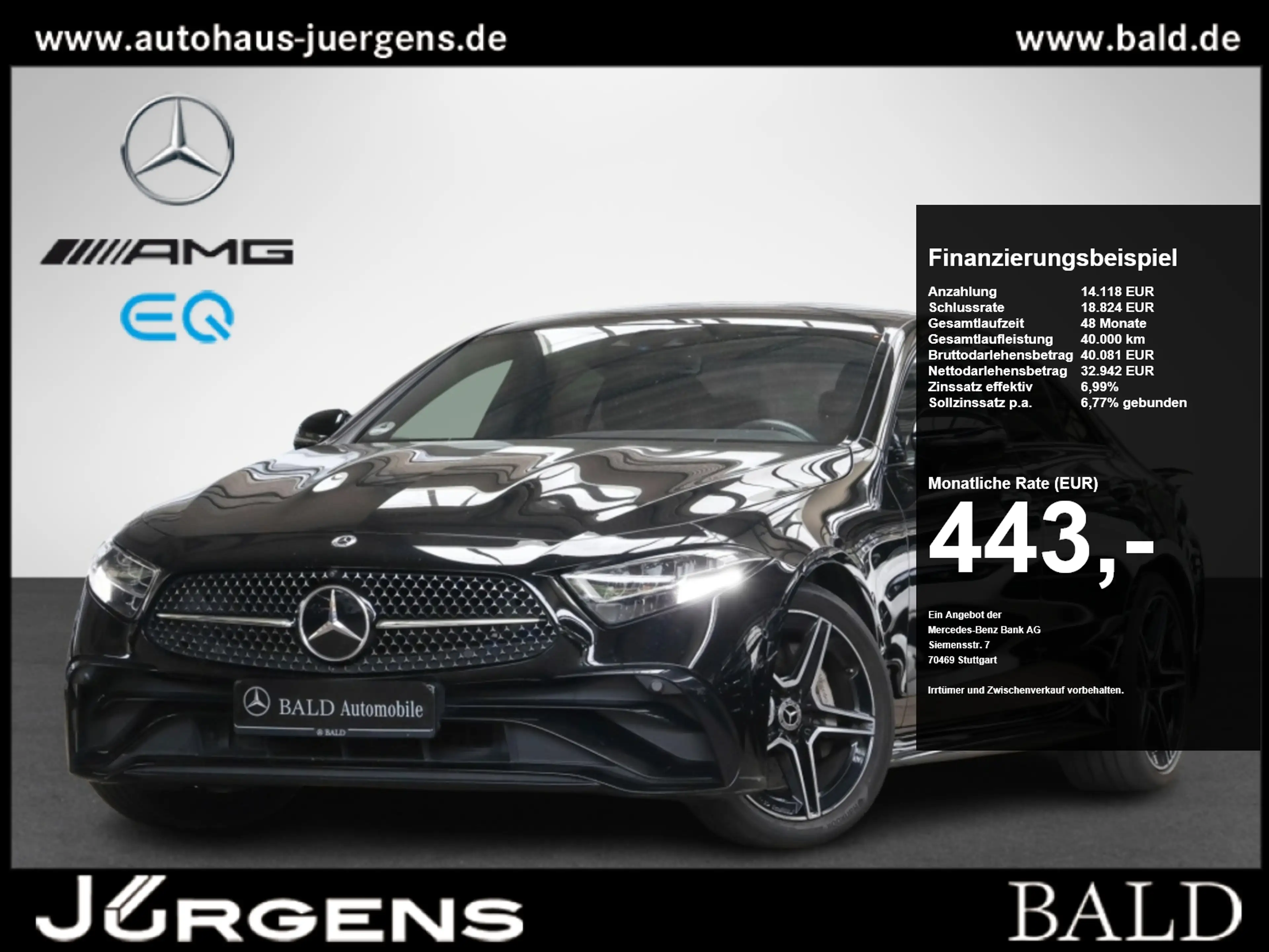 Mercedes-Benz CLS 400 d 4MATIC AMG-Sport/AHK/360/Wide/Night/19