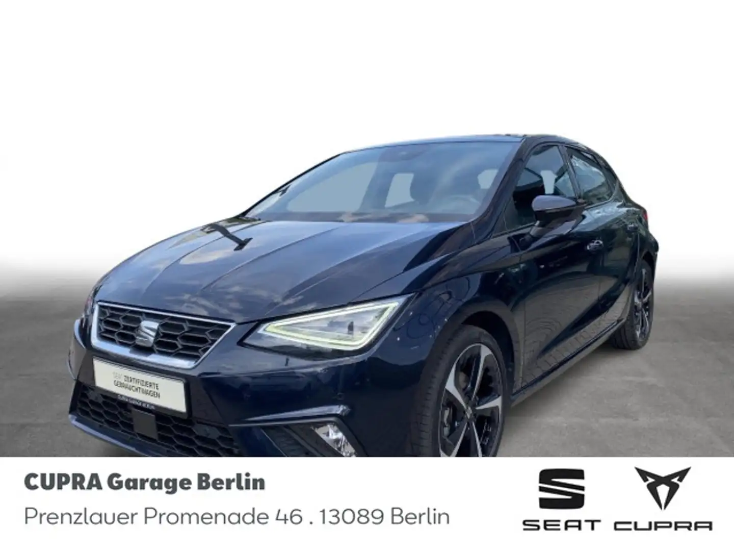 SEAT Ibiza 1.0 TSI DSG FR Pano Navi LED PDC SHZ Blu/Azzurro - 1