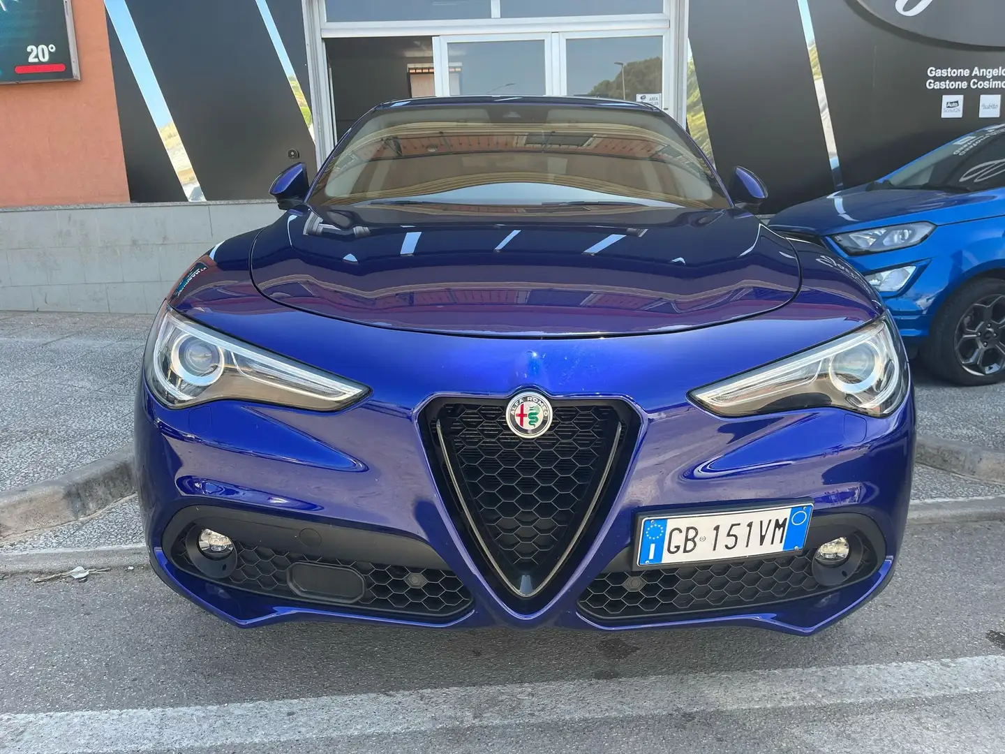 Alfa Romeo Stelvio Stelvio 2.2 t Sprint Q4 190cv auto Blau - 2