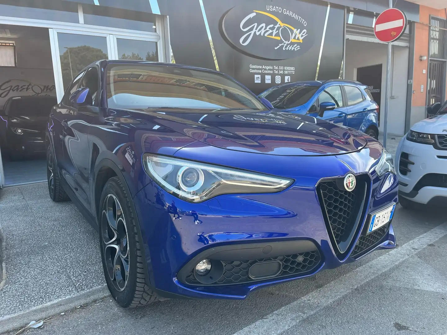 Alfa Romeo Stelvio Stelvio 2.2 t Sprint Q4 190cv auto Blau - 1