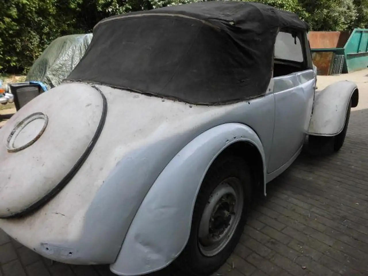 Oldtimer DKW Cabrio in Weiß gebraucht in Calau für € 8.500,-