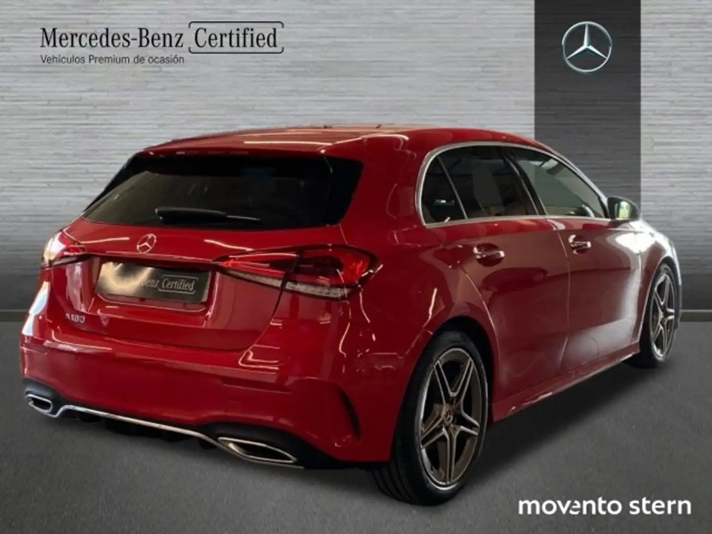 Mercedes-Benz A 180 7G-DCT Rojo - 2