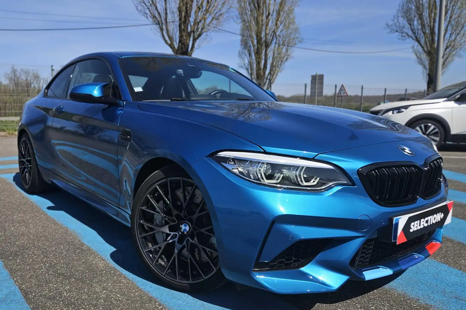 BMW M2 M2  Competition - BV DKG  COUPE Bleu - 2