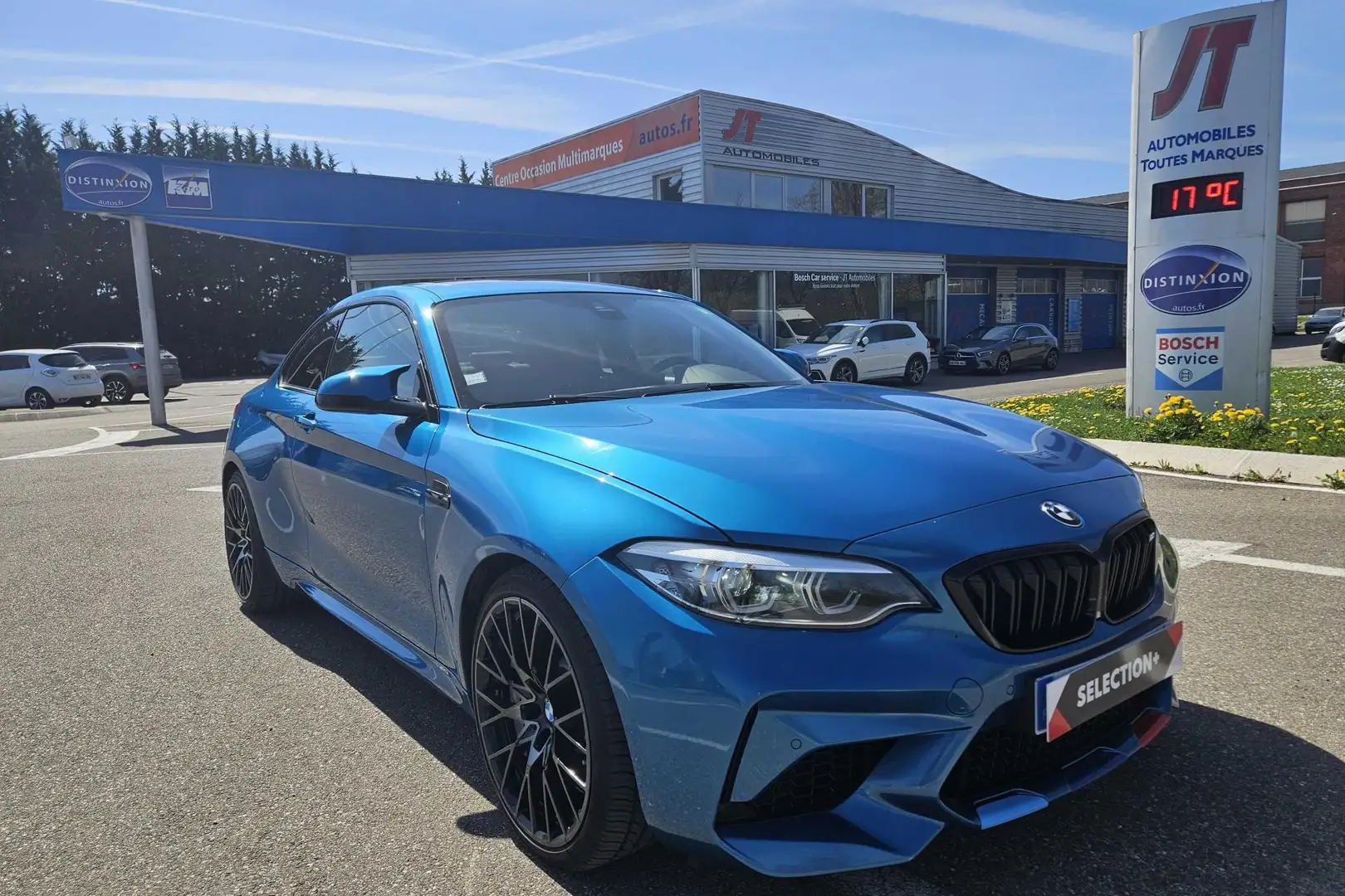 BMW M2 M2  Competition - BV DKG  COUPE Bleu - 1