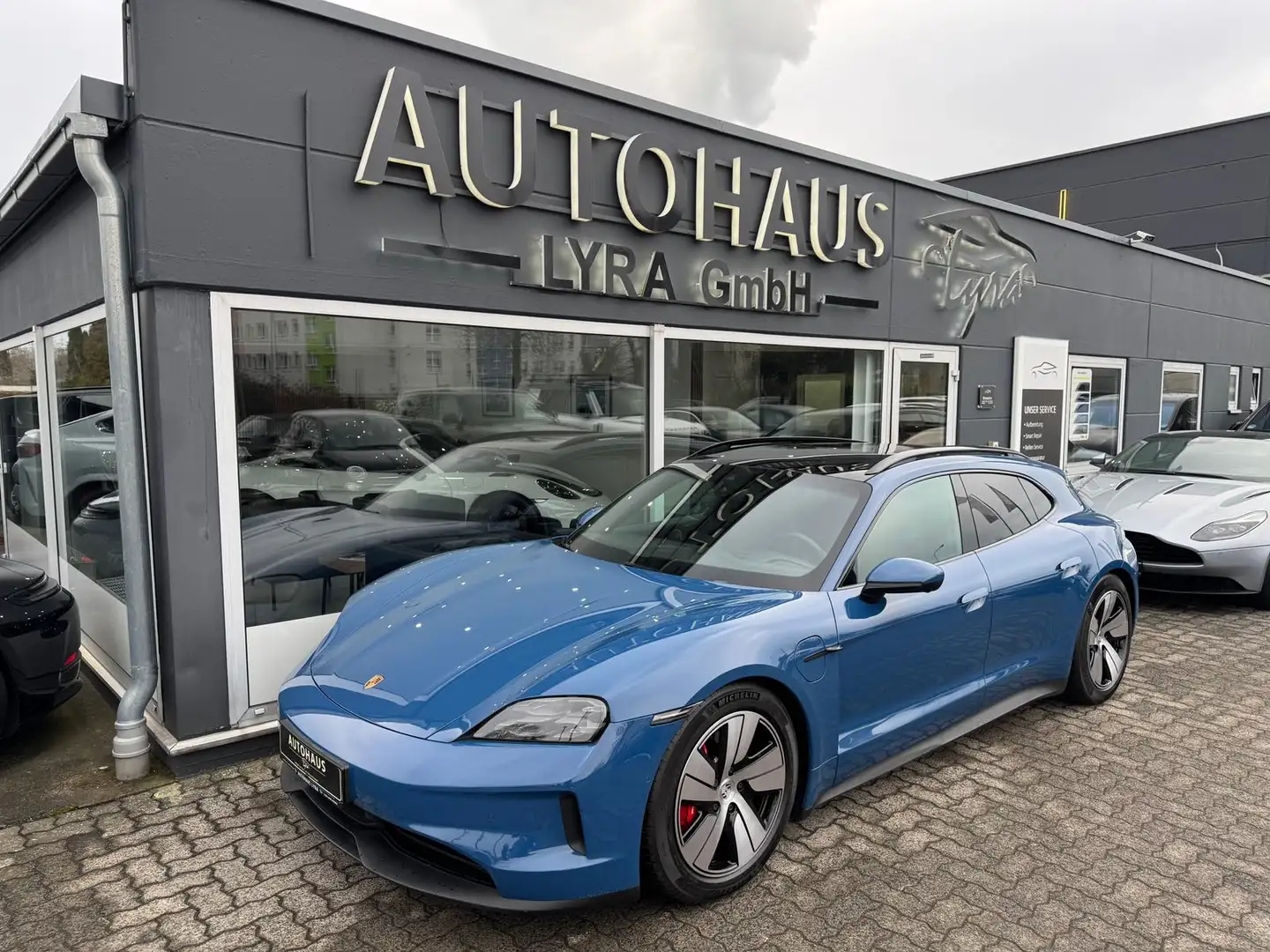 Porsche Taycan 4S ST Facelift*HD-MATRIX*PANO*360°KA*BOSE Bleu - 2