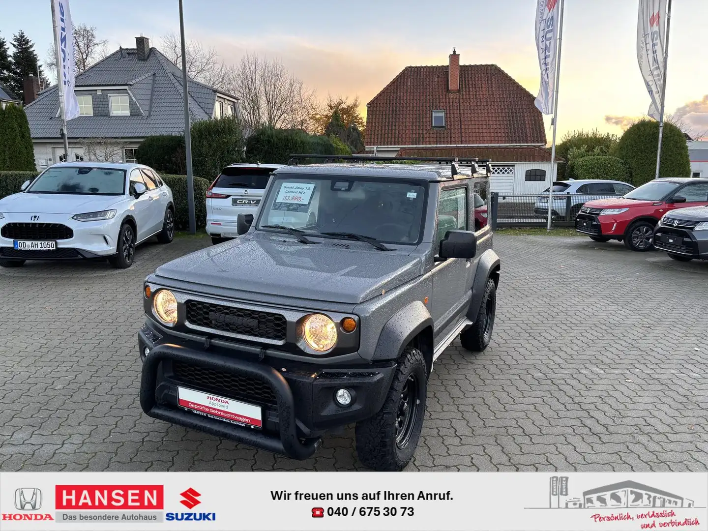 Suzuki Jimny 1,5 Comfort NFZ Gris - 1