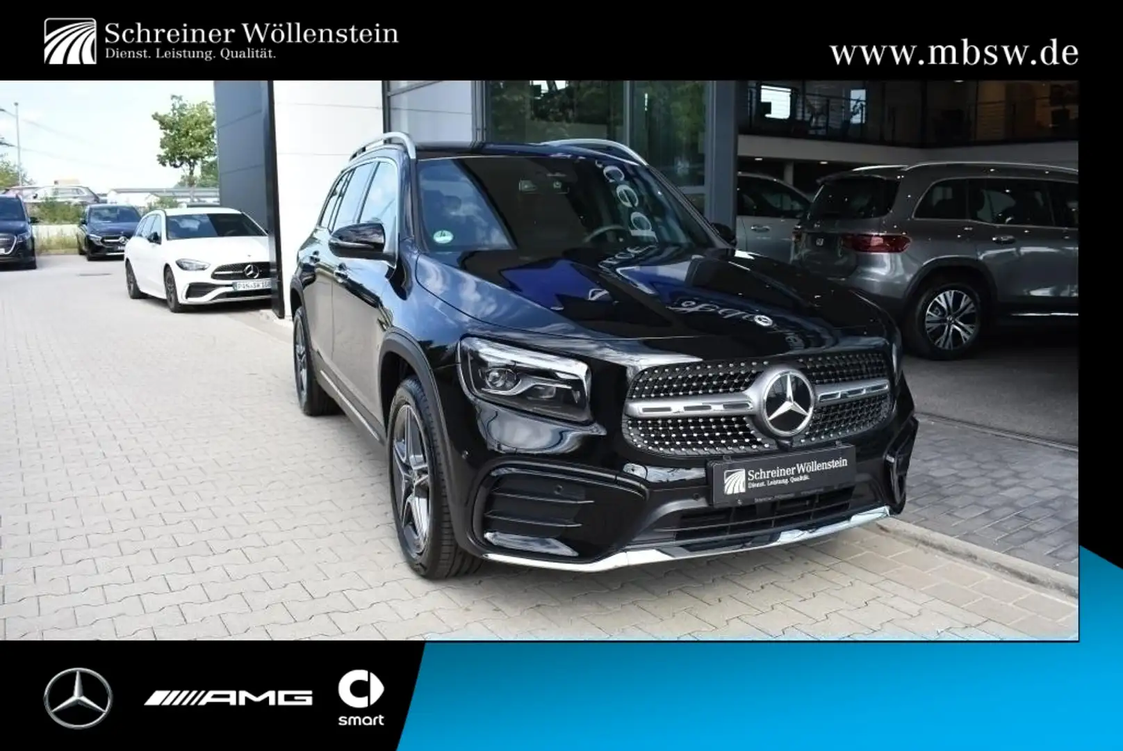 Mercedes-Benz GLB 200 d AMG*Multibeam*Distronic*Navi-Prem*RüKa Schwarz - 1
