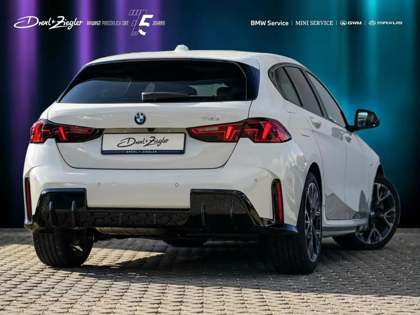 BMW 118 D M-SPORT CAMERA APPLE ANDROID ASSIST LED* Bianco - 2