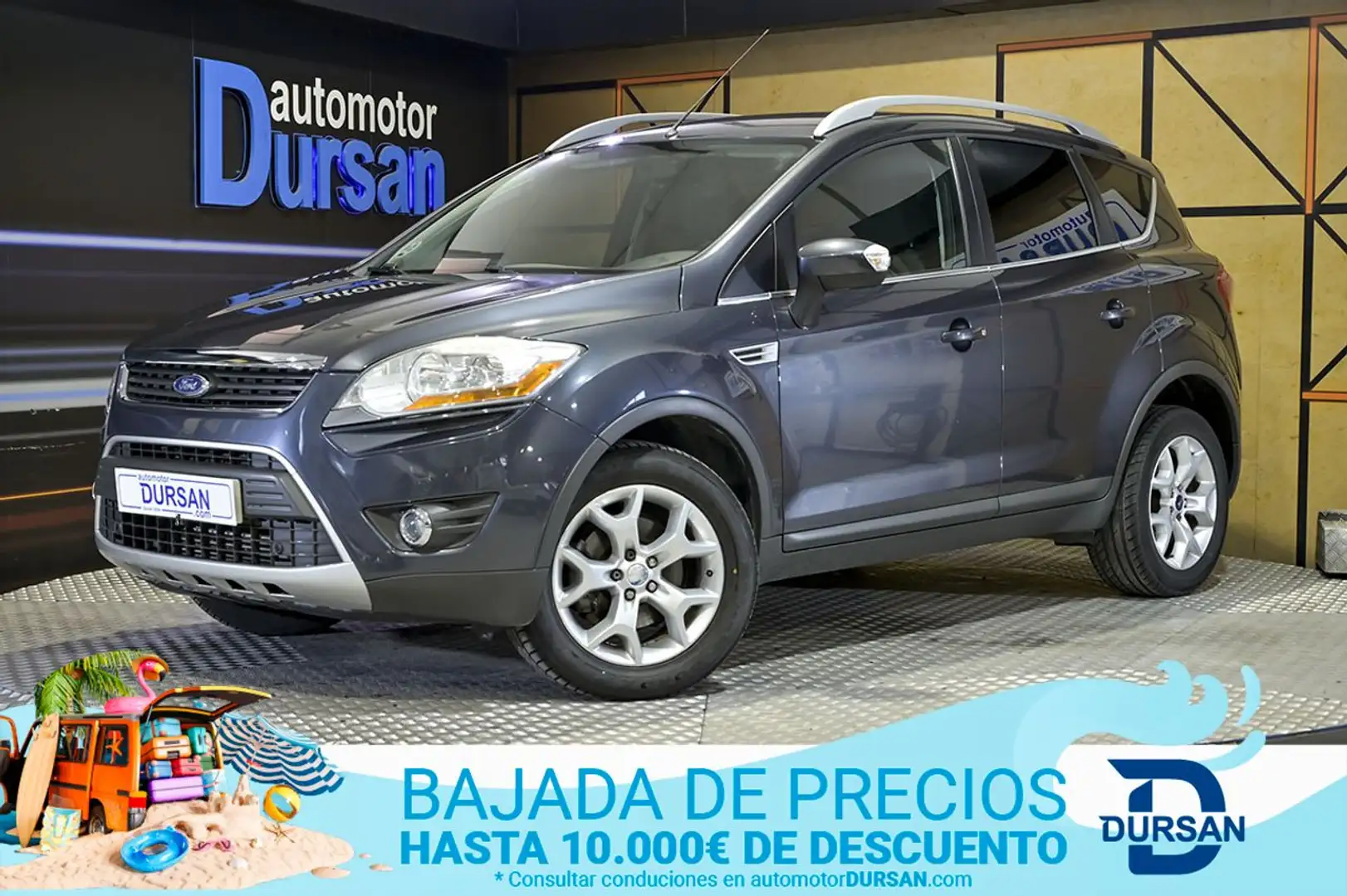 Ford Kuga 2.0TDCI Titanium 2WD Gris - 1