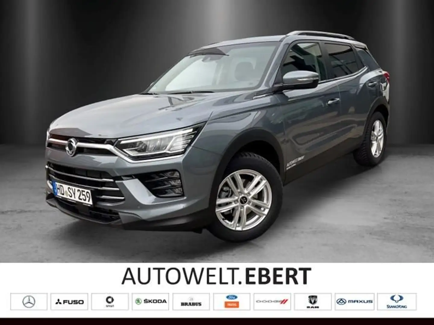 SsangYong Korando Ruby 1.5 T-GDI NAVI+PDC+LED+Kamera+Ind Grau - 1