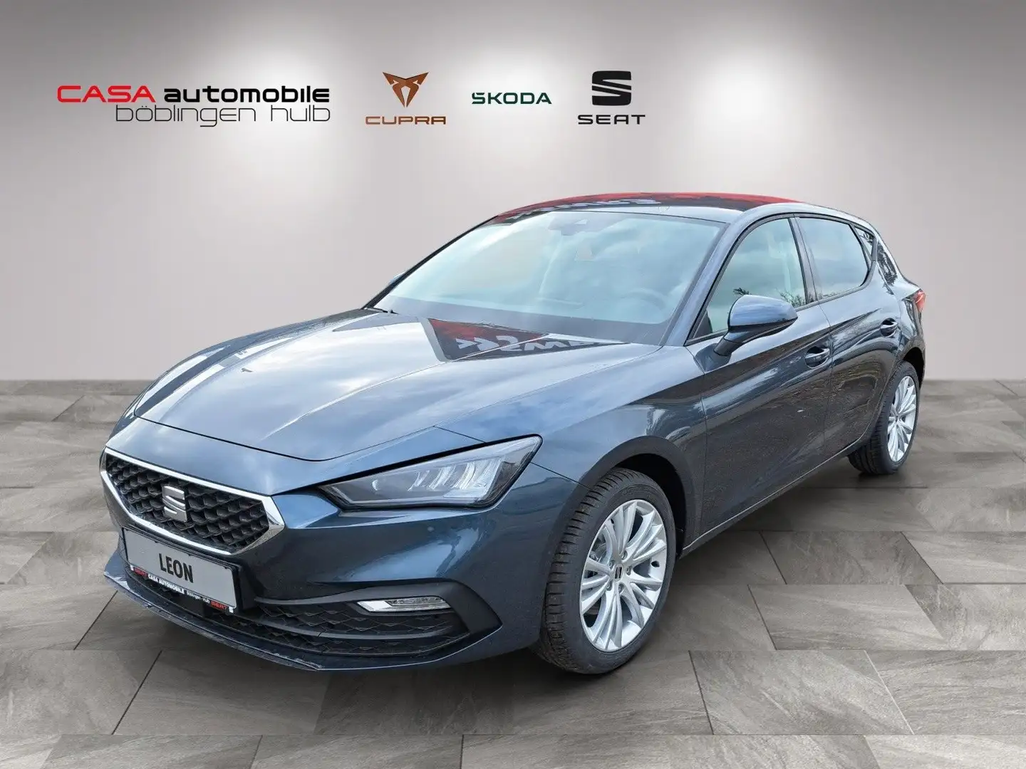 SEAT Leon Style 1.0 eTSI DSG Klimaauto SHZ PDC Grau - 1