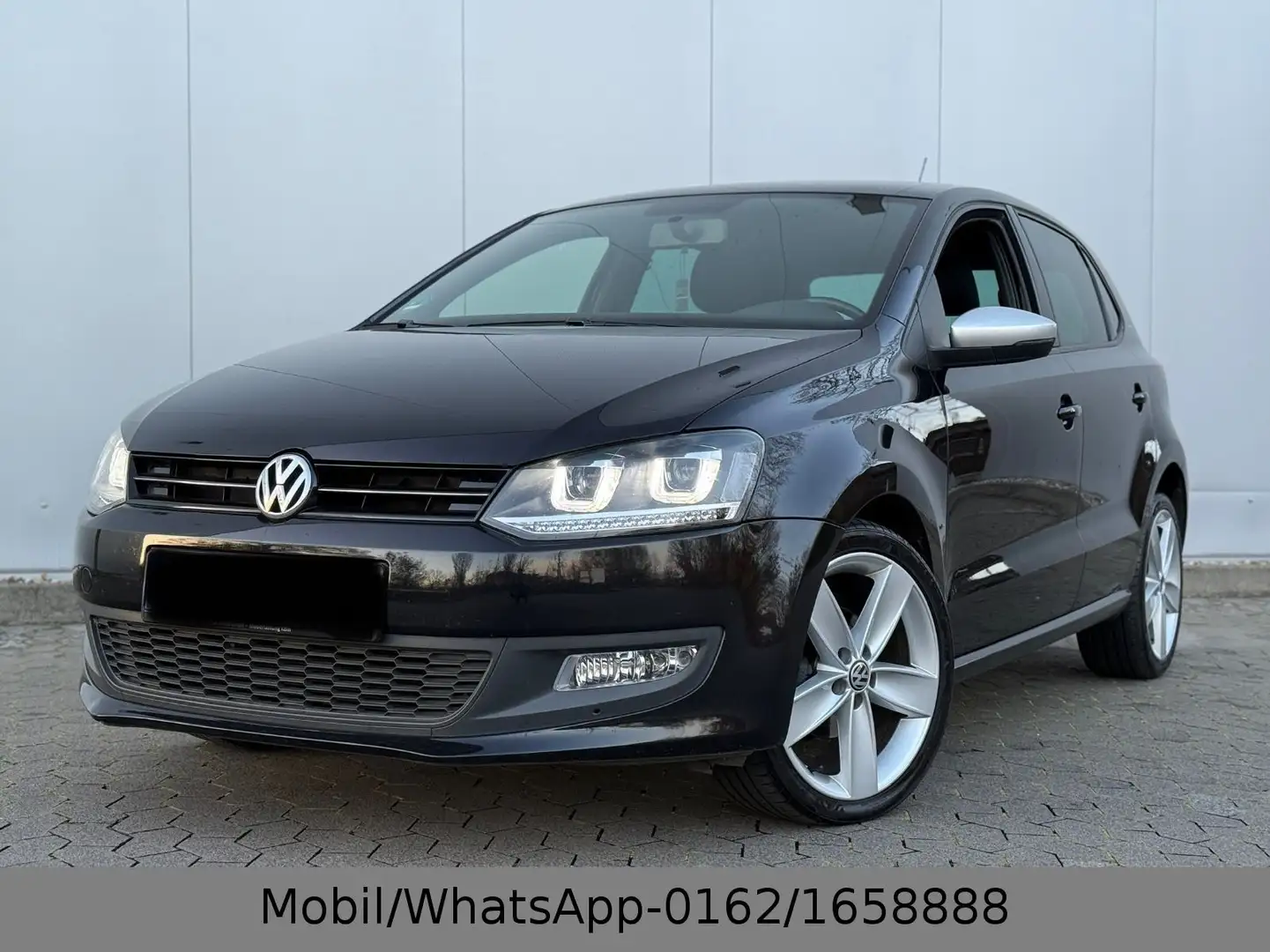 Volkswagen Polo V Black Edition Service Schwarz - 2