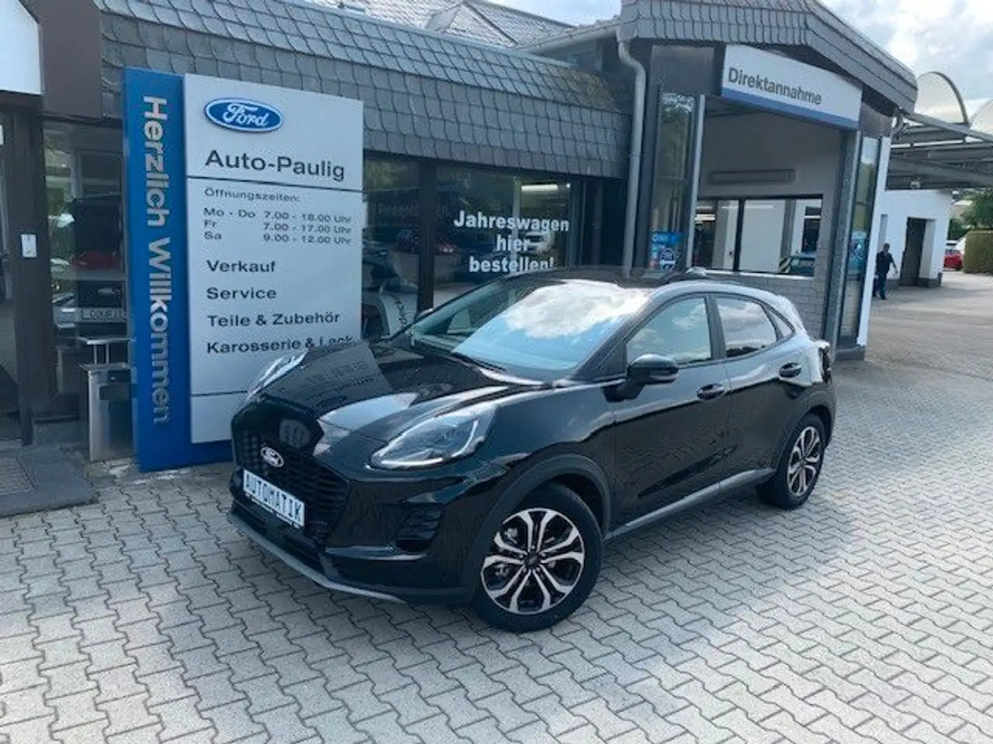 Ford Puma Titanium 125Ps Automatik 5Jahre Garantie Noir - 1