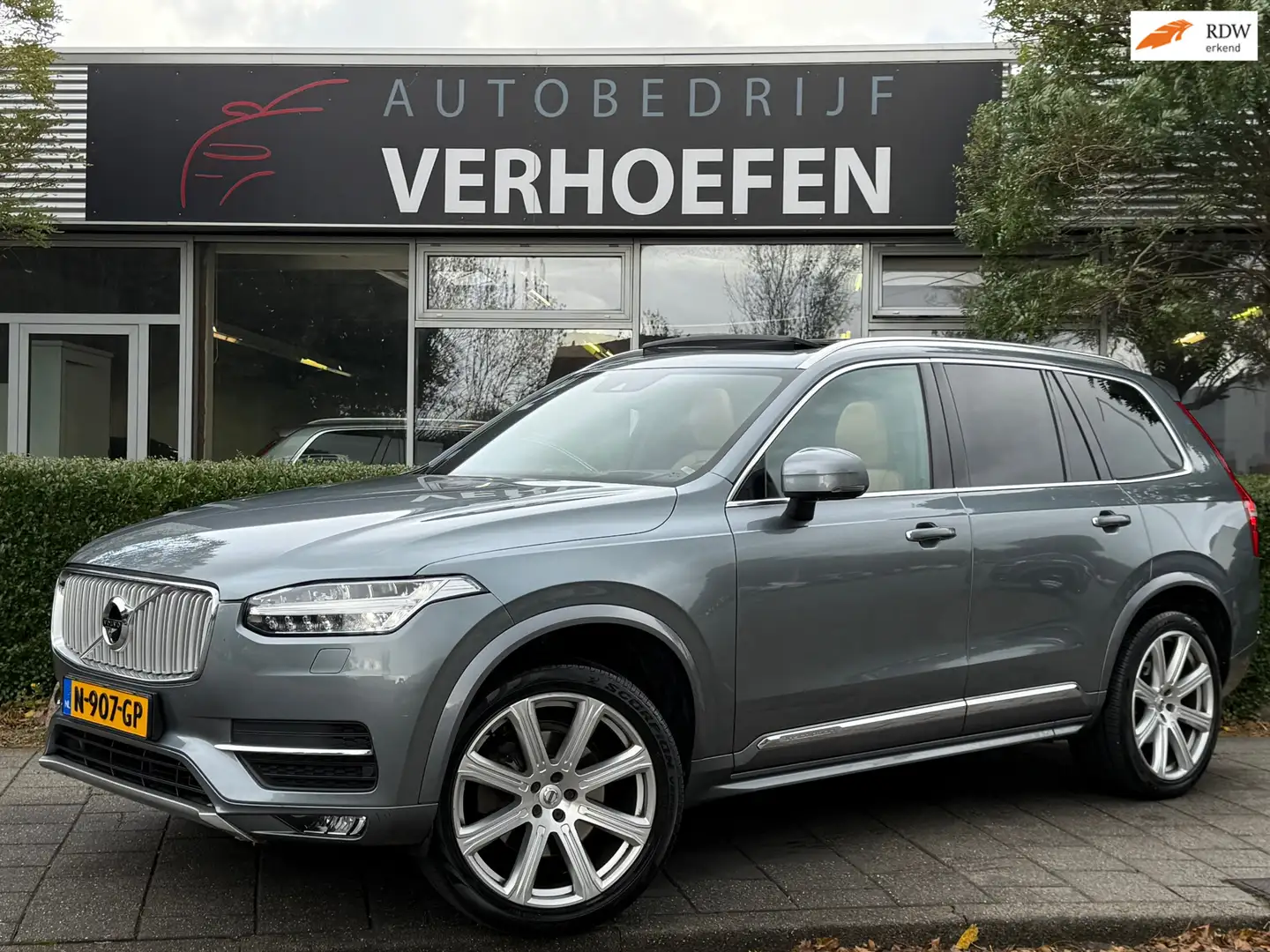 Volvo XC90 2.0 T6 AWD Inscription - FULL OPTION - STOERL VERW Gris - 1