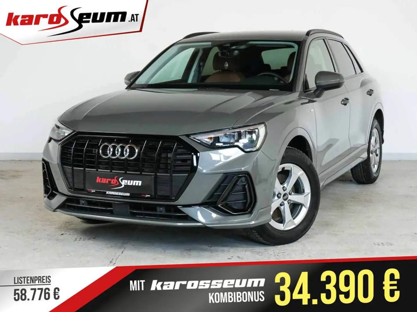 Audi Q3 35 TDI 2xS line Aut. | BEGEHRTE KONFIGURATION Grau - 1