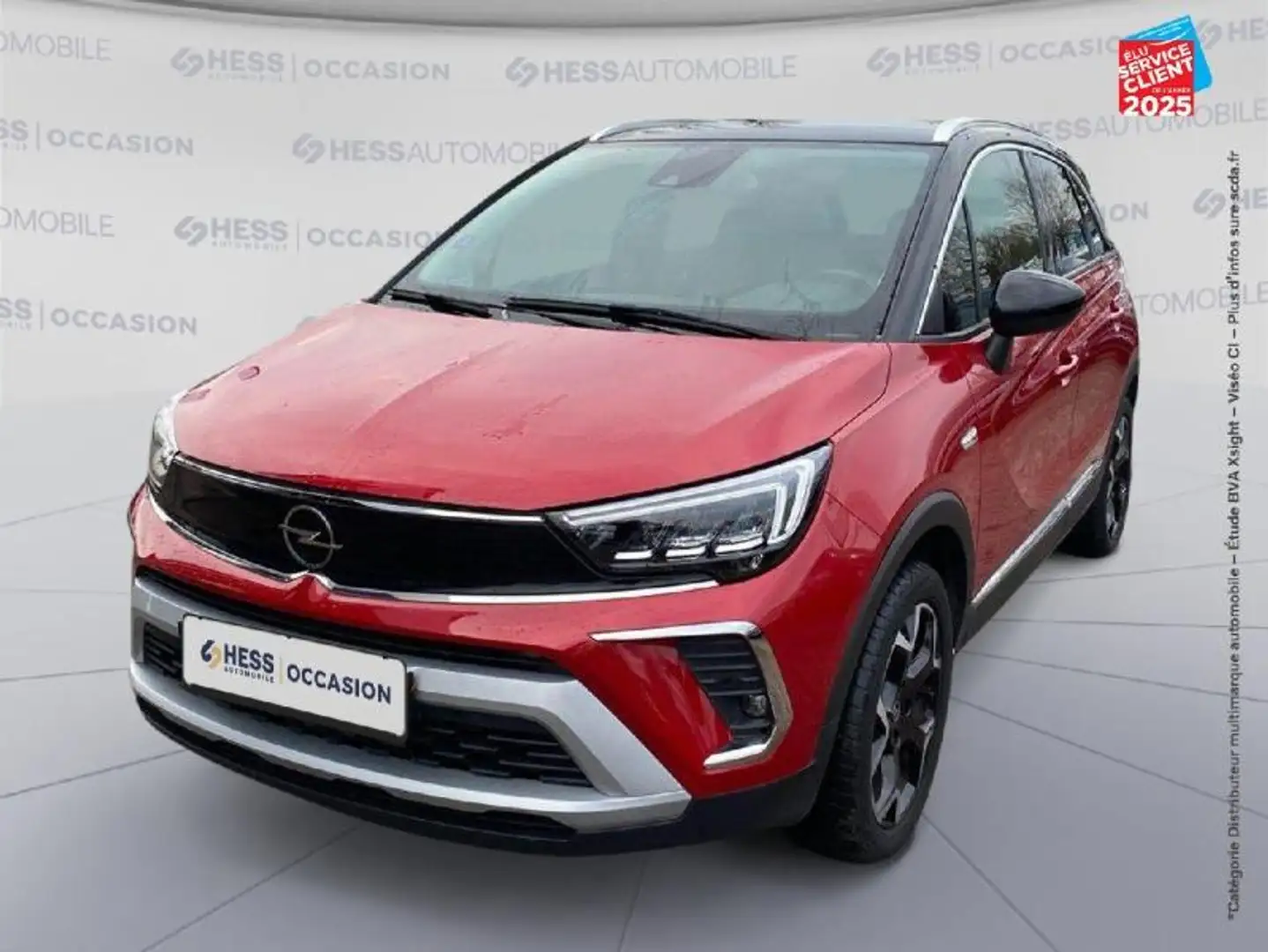Opel Crossland 1.2 Turbo 130ch Ultimate Rouge - 1
