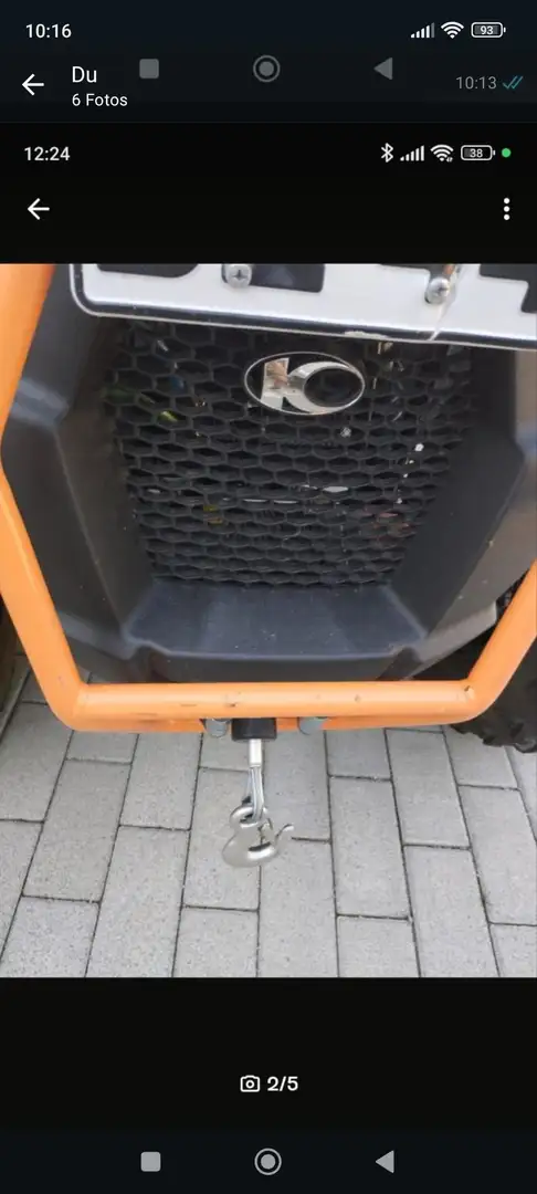 Kymco MXU 300 Orange - 2