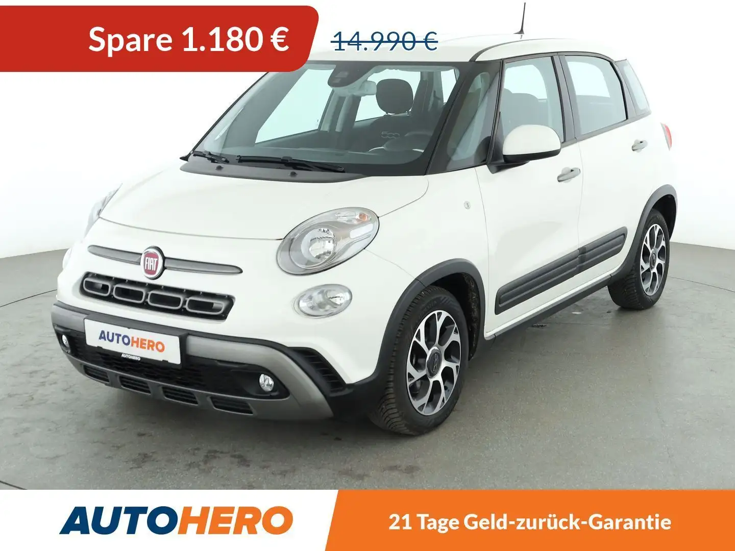 Fiat 500L 1.4 Cross*CAM*PDC*KLIMA*TEMPO*WENIG-KM* Weiß - 1