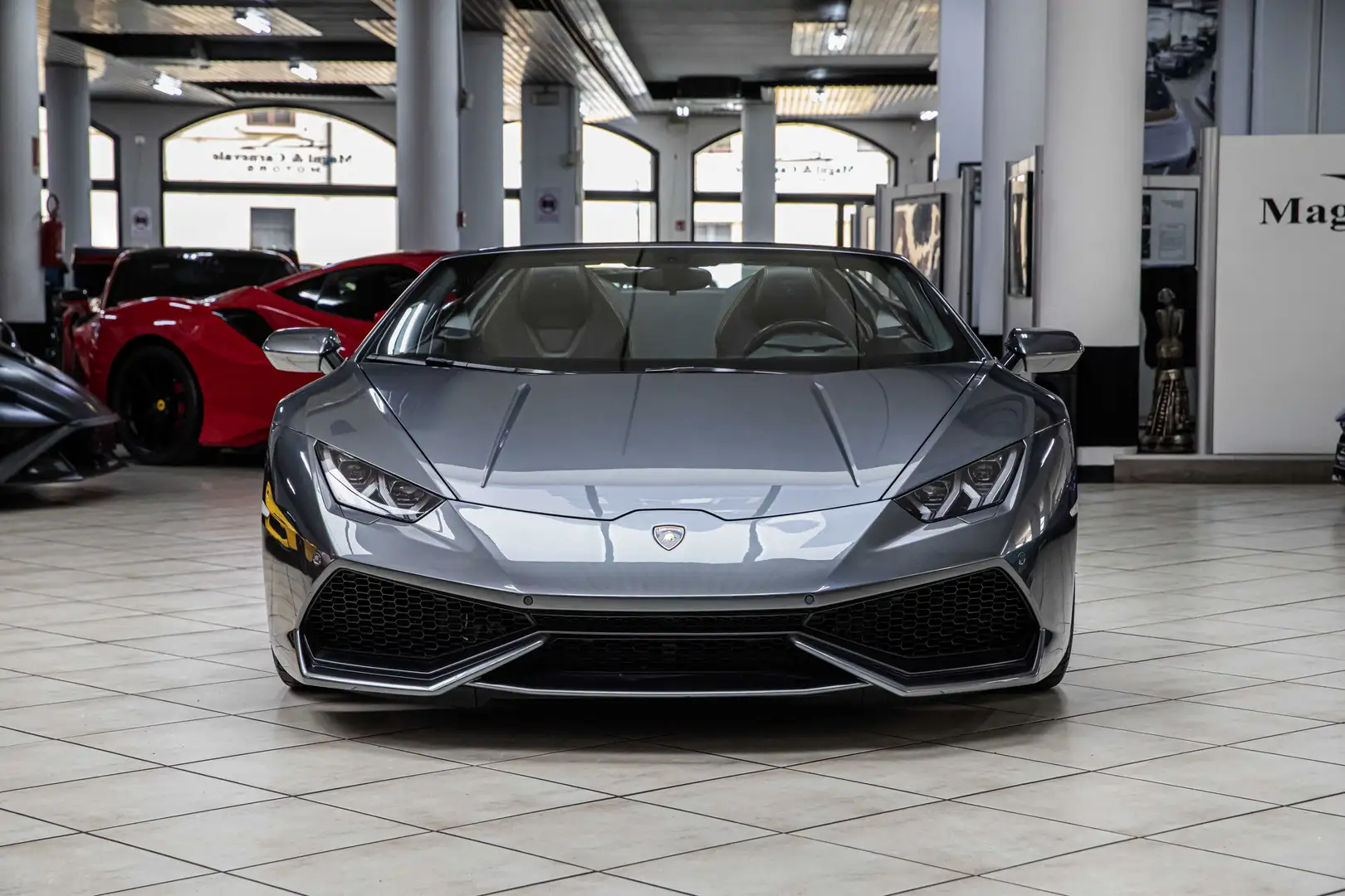 Lamborghini Huracán LP 610-4 SPYDER|LIFT SYST|MAGNETOREOLOGICAL|CAMERA Gris - 2