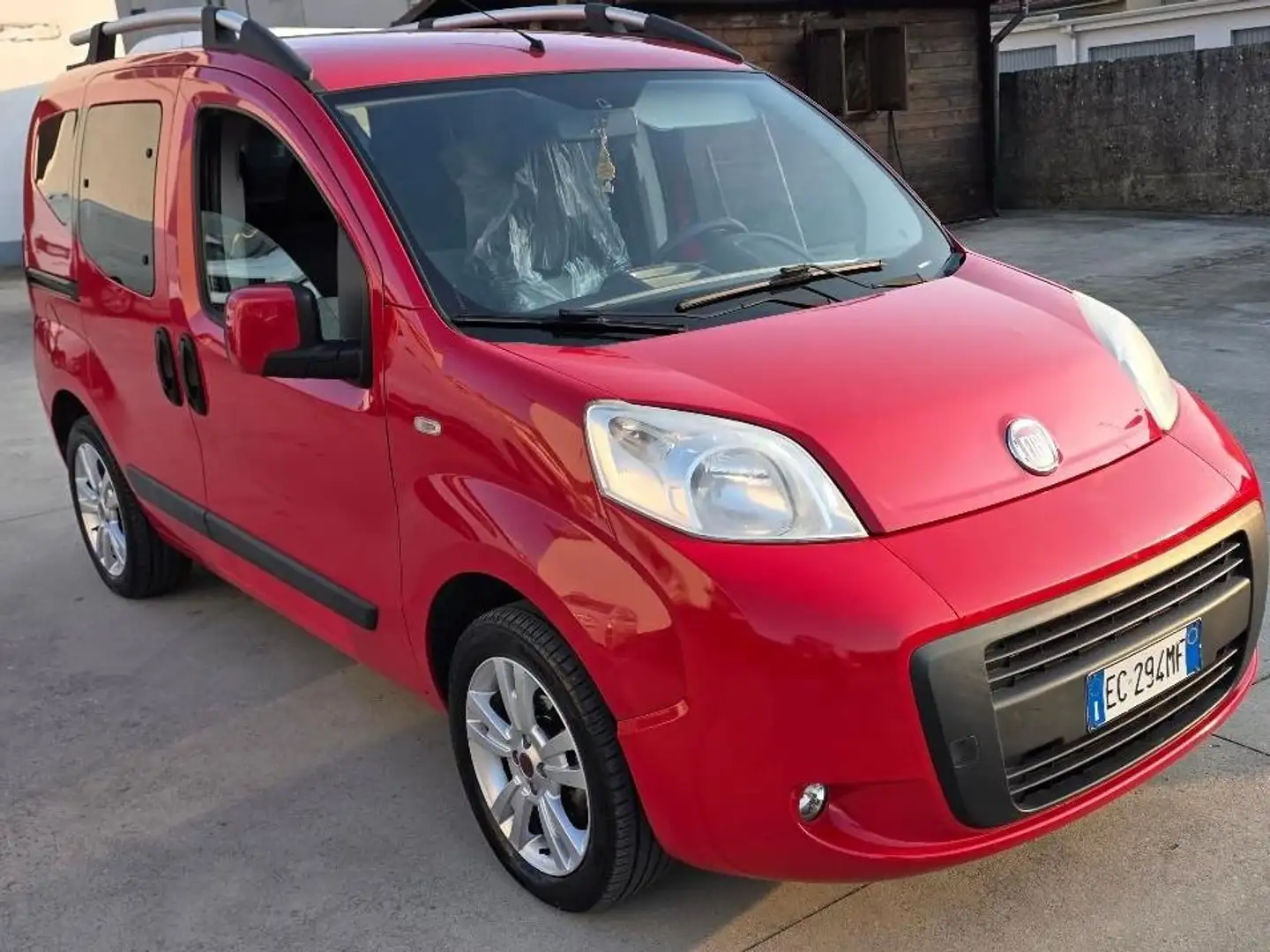 Fiat Qubo Qubo 2008 1.4 8v natural power Dynamic 70cv Rosso - 1