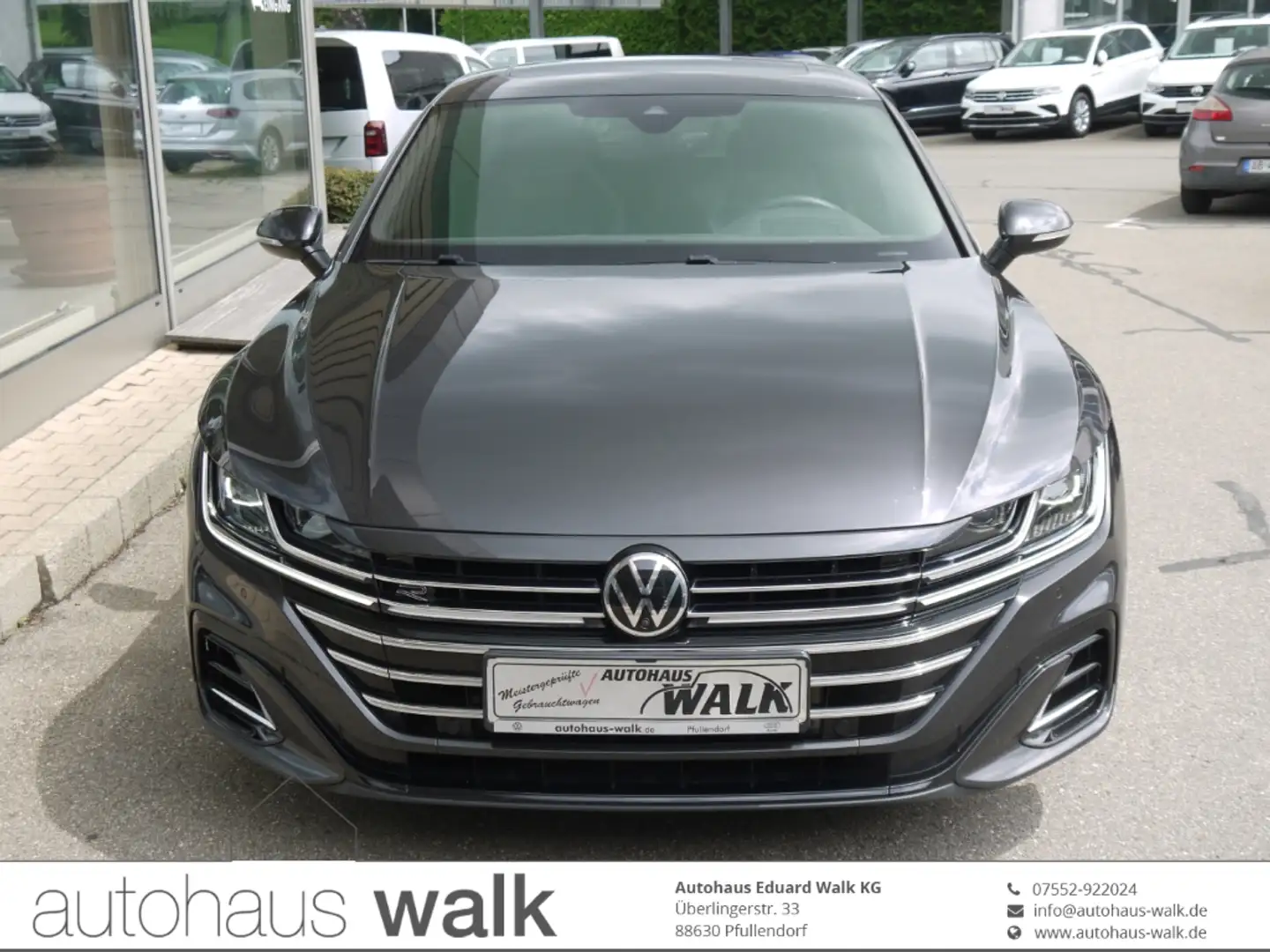 Volkswagen Arteon SB 2.0 TDI DSG 4M R line Matrix/SD/AHK/Harman Gris - 1