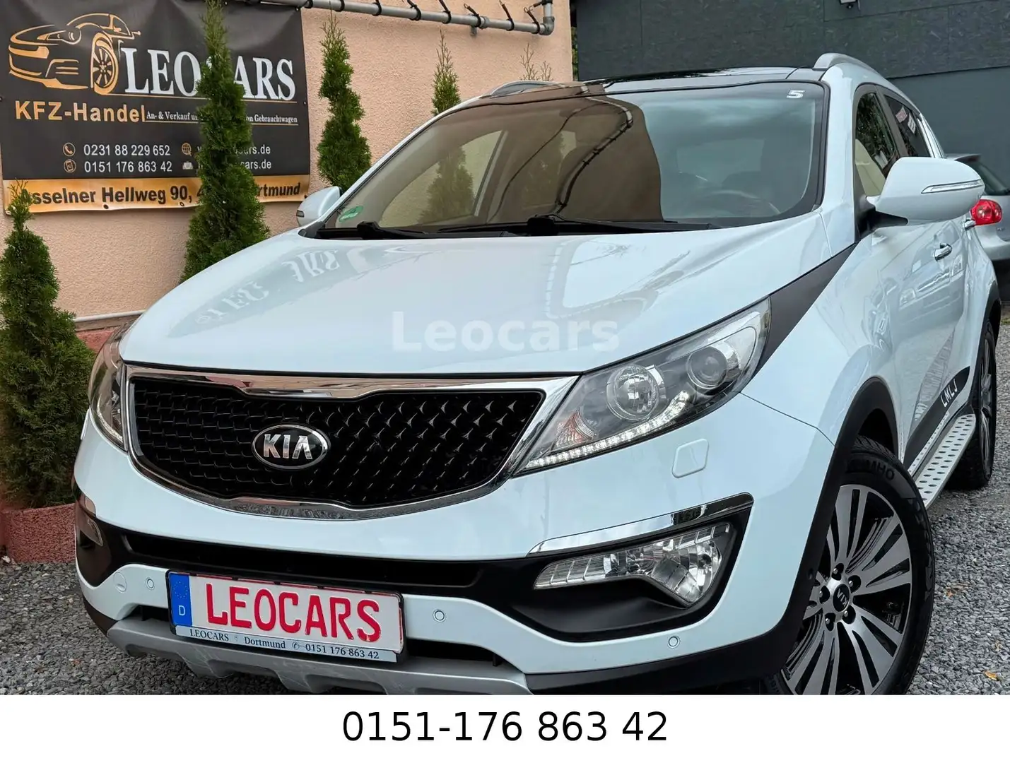 Kia Sportage 1.7 CRDi Spirit 2WD/Kamera/Tempo/AHK Blanc - 1