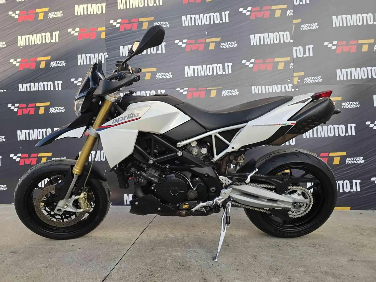 Aprilia Dorsoduro 1200 Export solo Esportazione Bianco - 2