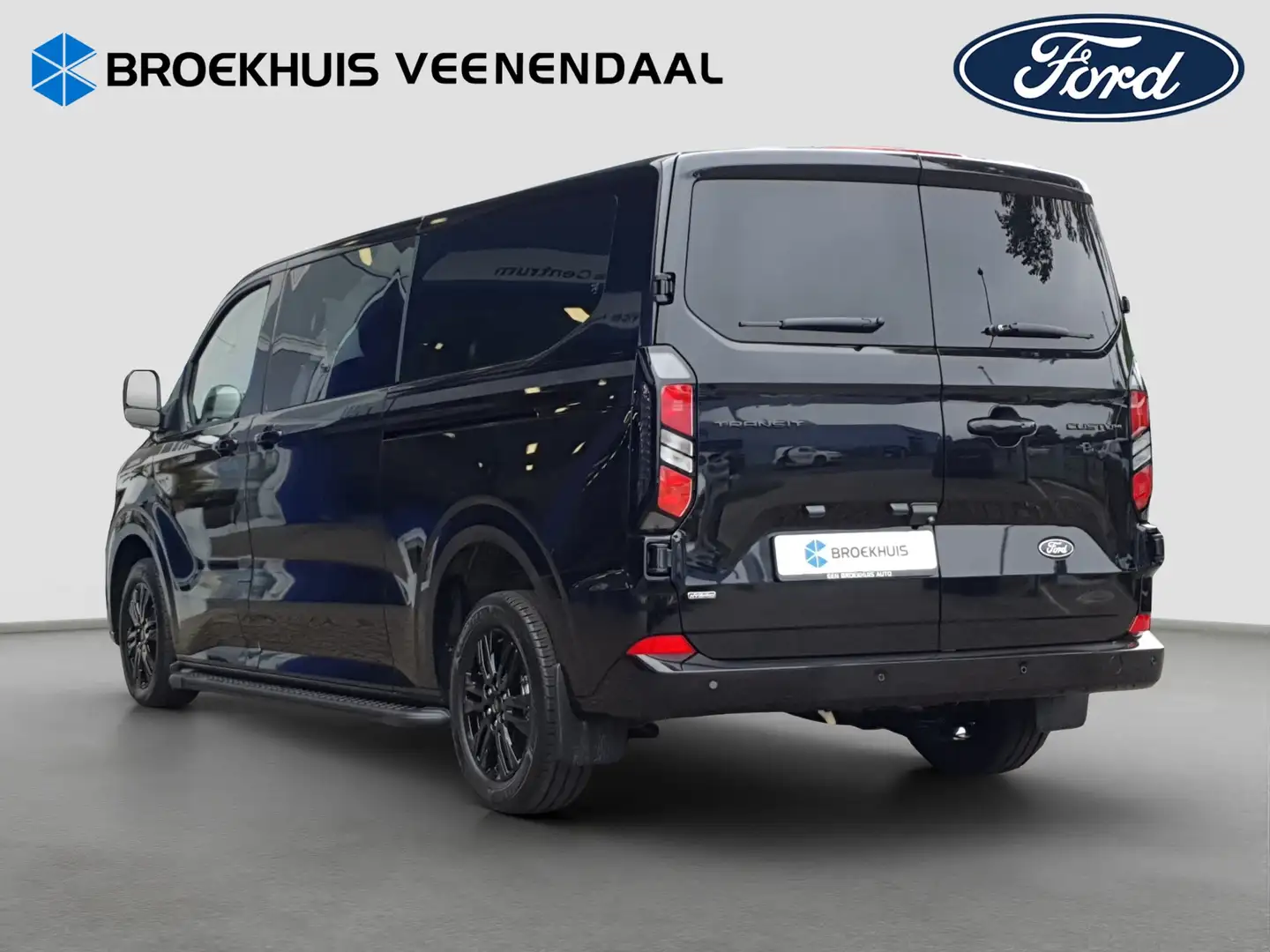 Ford Transit Custom 320 2.5 PHEV L2H1 Black Platinum Dubbelcabine - 2