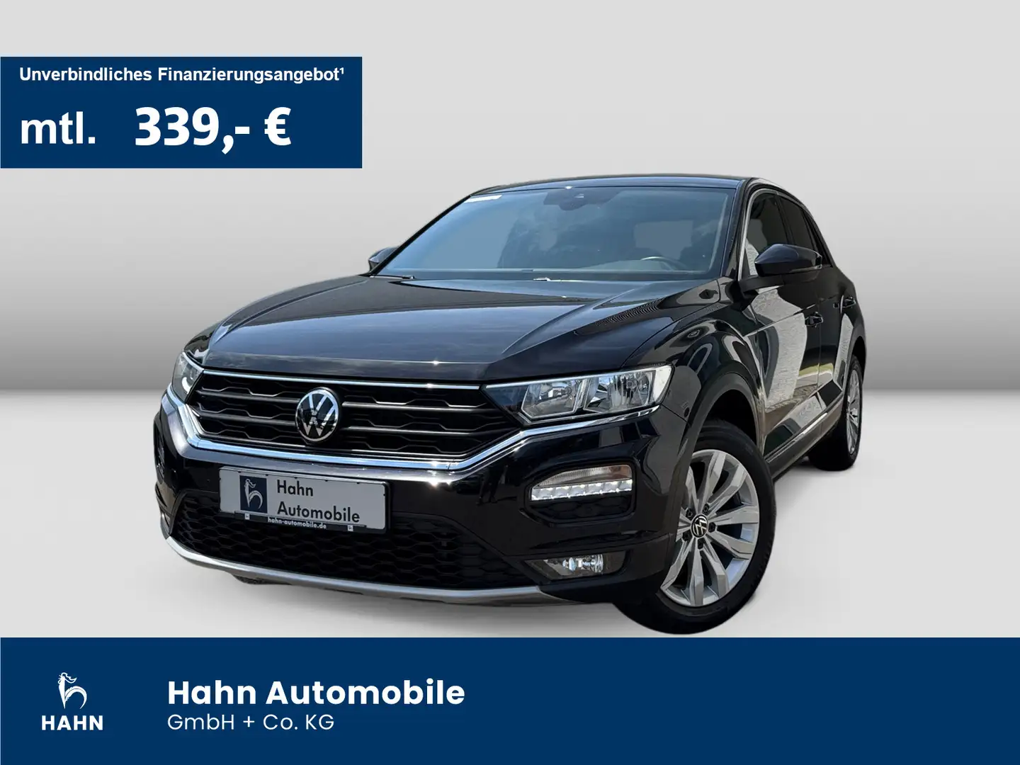 Volkswagen T-Roc 1.5TSI DSG Sport AHK Navi-Vorb. PDC Sitzhz Schwarz - 1