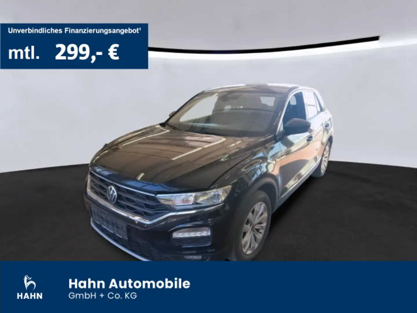 Volkswagen T-Roc 1.5TSI DSG Sport AHK Navi-Vorb. PDC Sitzhz Schwarz - 1