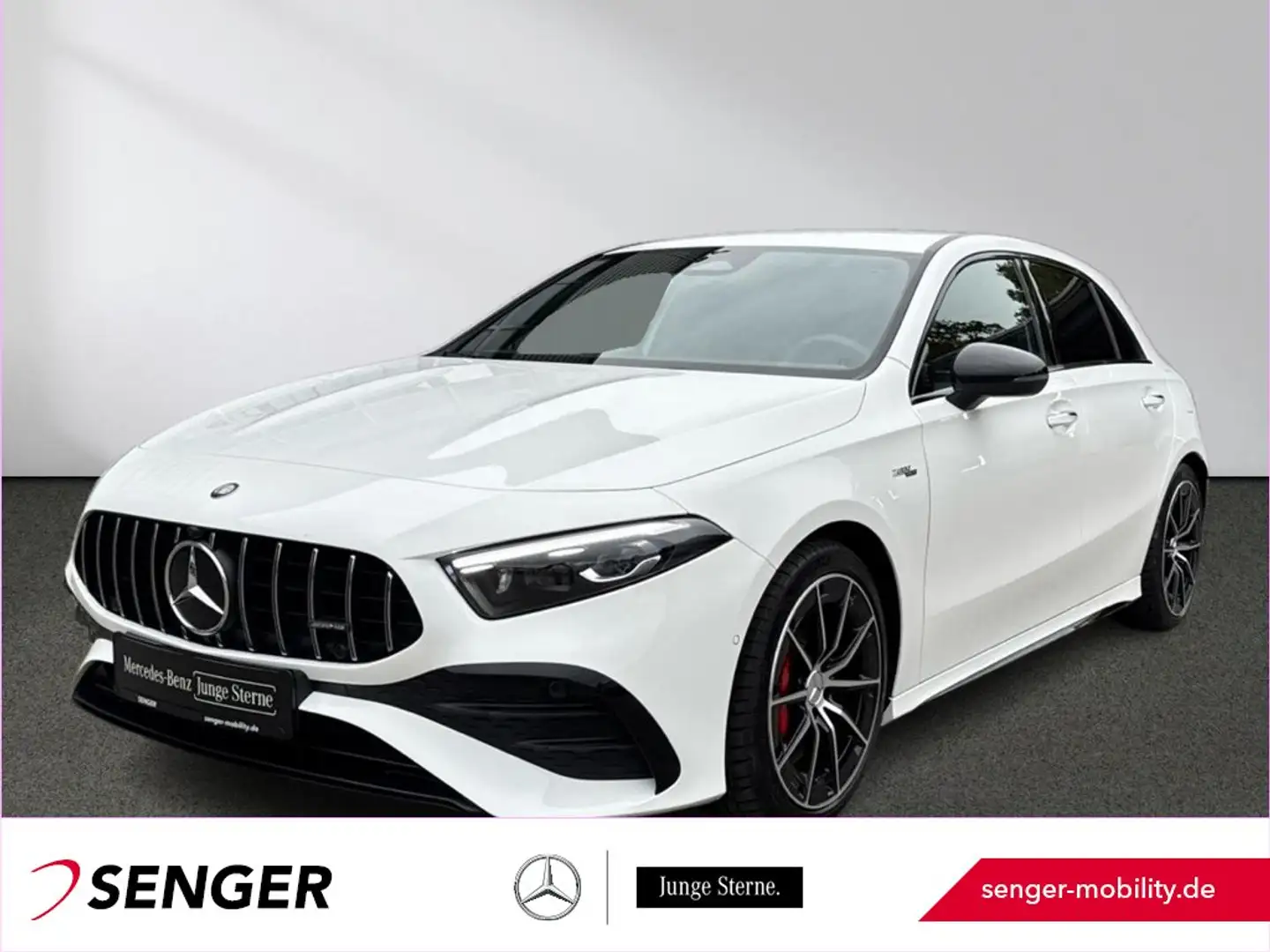 Mercedes-Benz A 35 AMG 4M Night Multibeam Performance-Sitze Weiß - 1