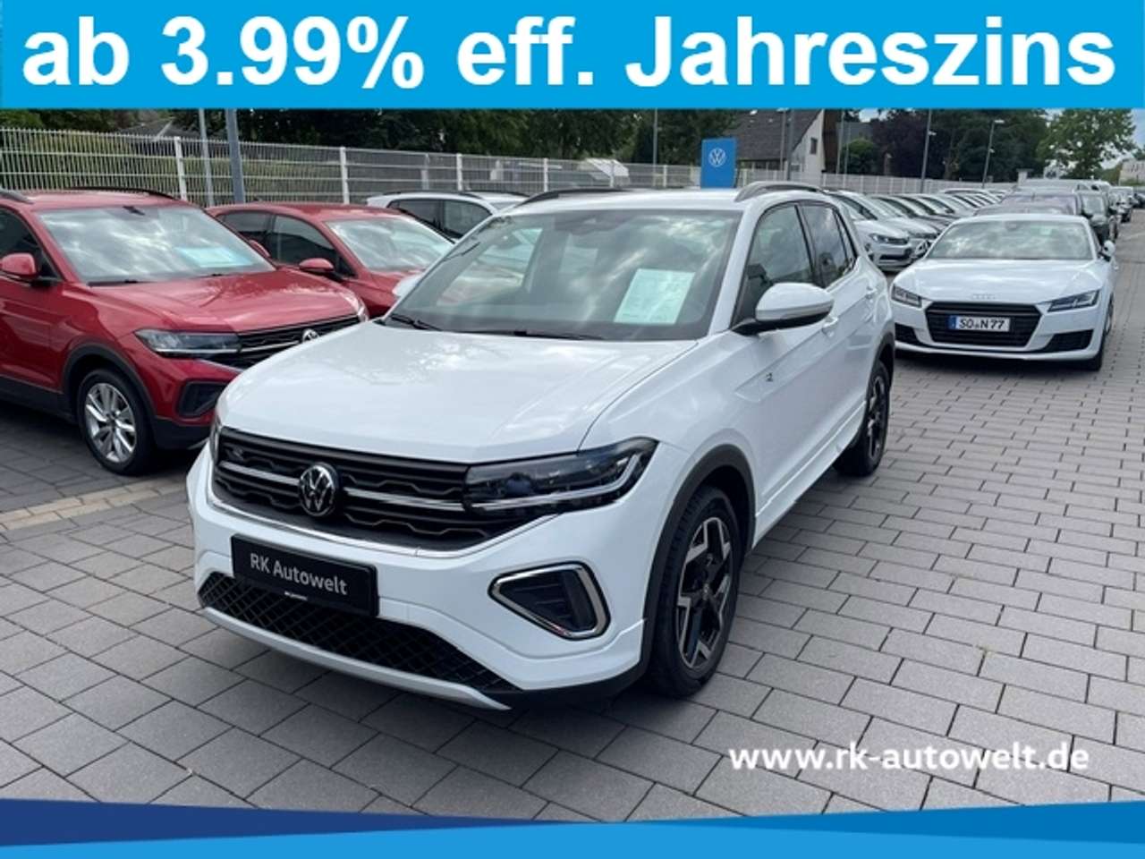 Volkswagen T-Cross — Volkswagen T-Cross 1.5 TSI DSG R-Line NAVI AHK Matrix-LED ACC Kamera