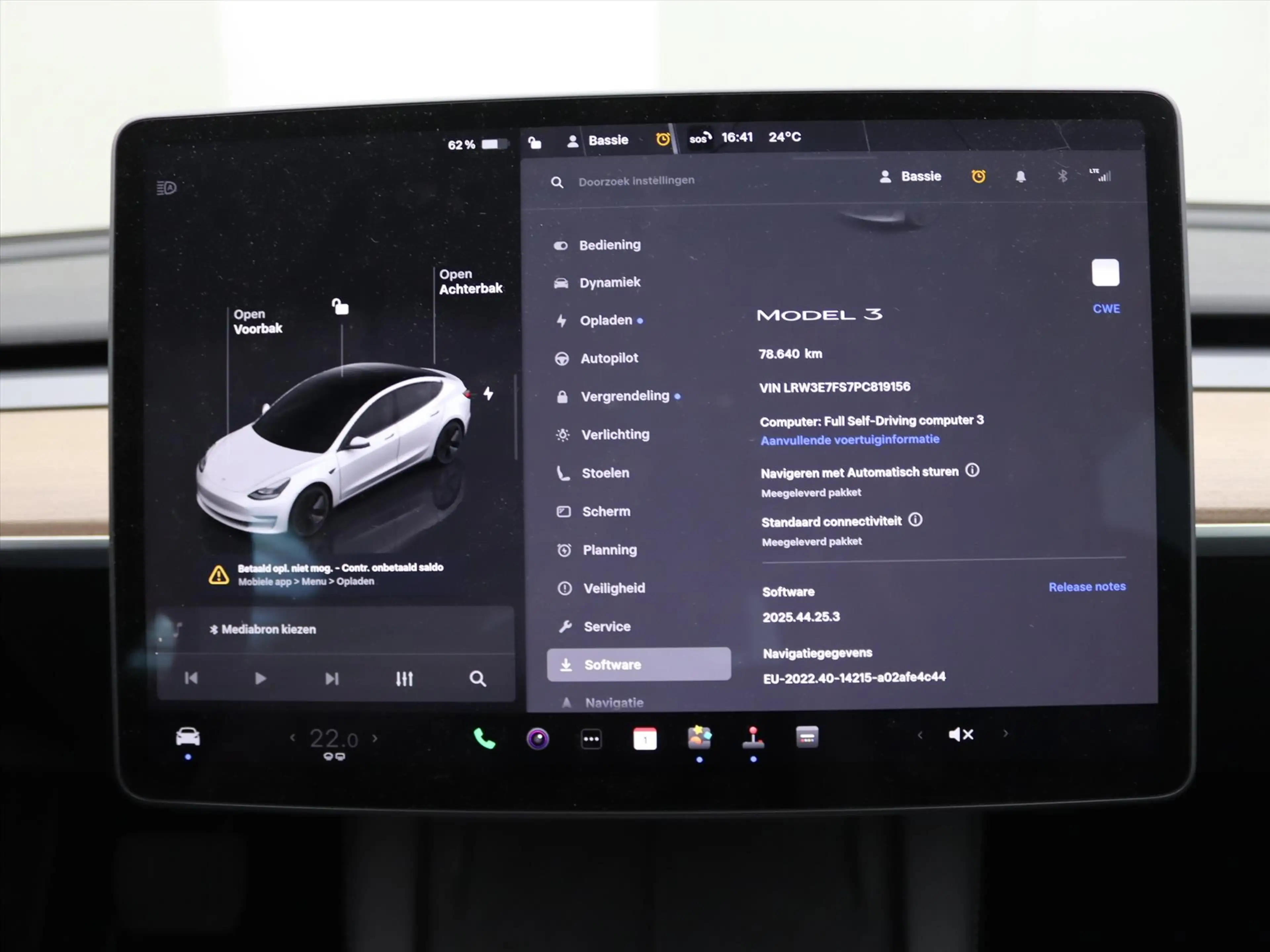 Tesla Model 3 Standard RWD Plus UPGRADE 94.5% SoH [ LFP-ACCU+WAR — photo 33