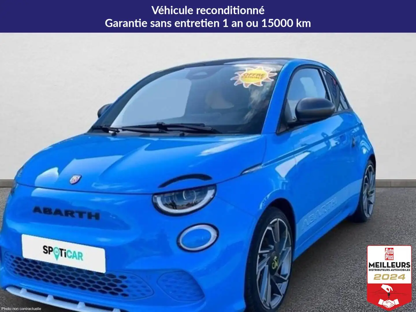 Abarth 500 E 155 ch scorpionissima Albastru - 1