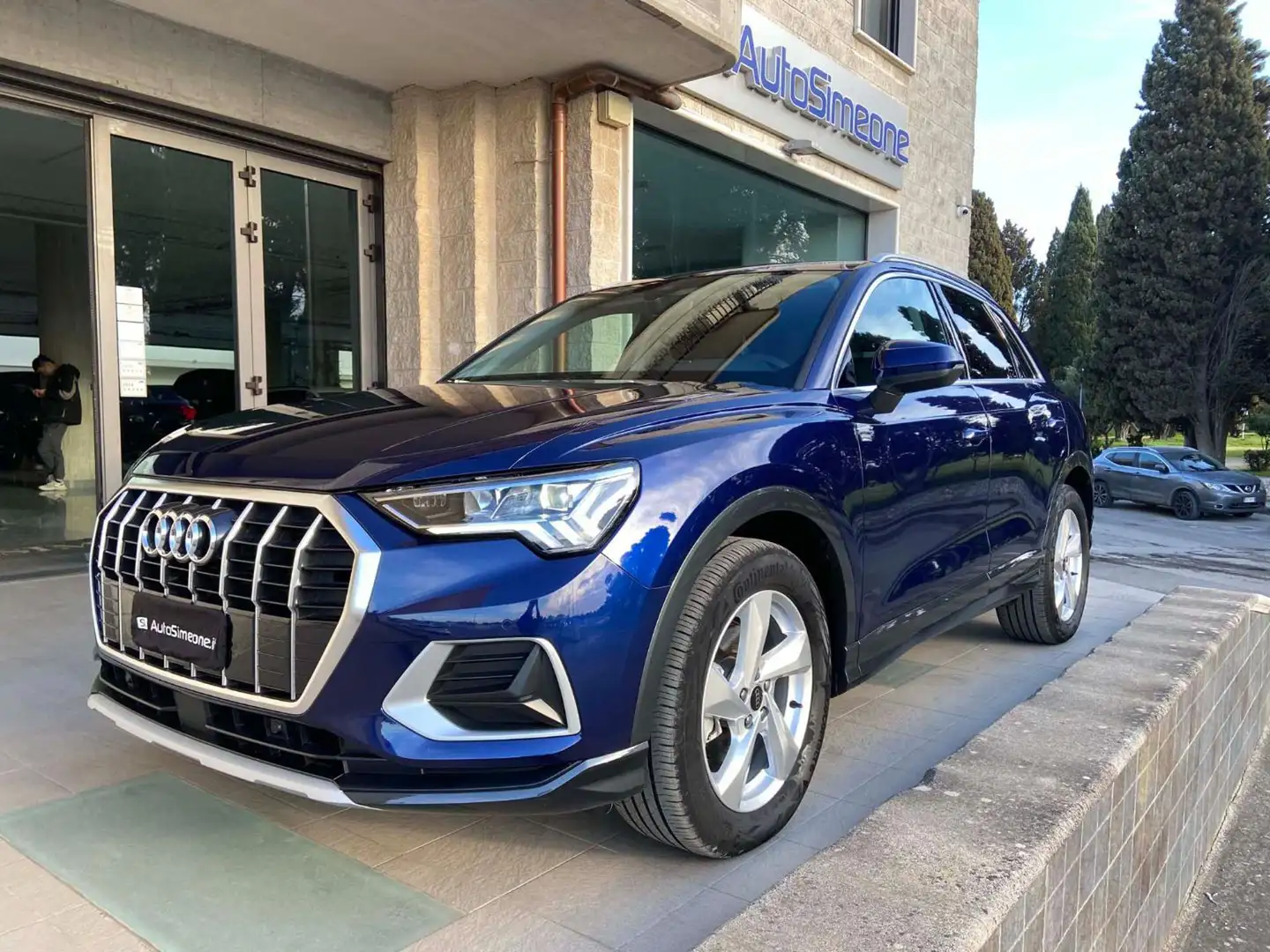 Audi Q3 35 2.0 TDI S tronic Business Advanced COCKPIT Blauw - 1