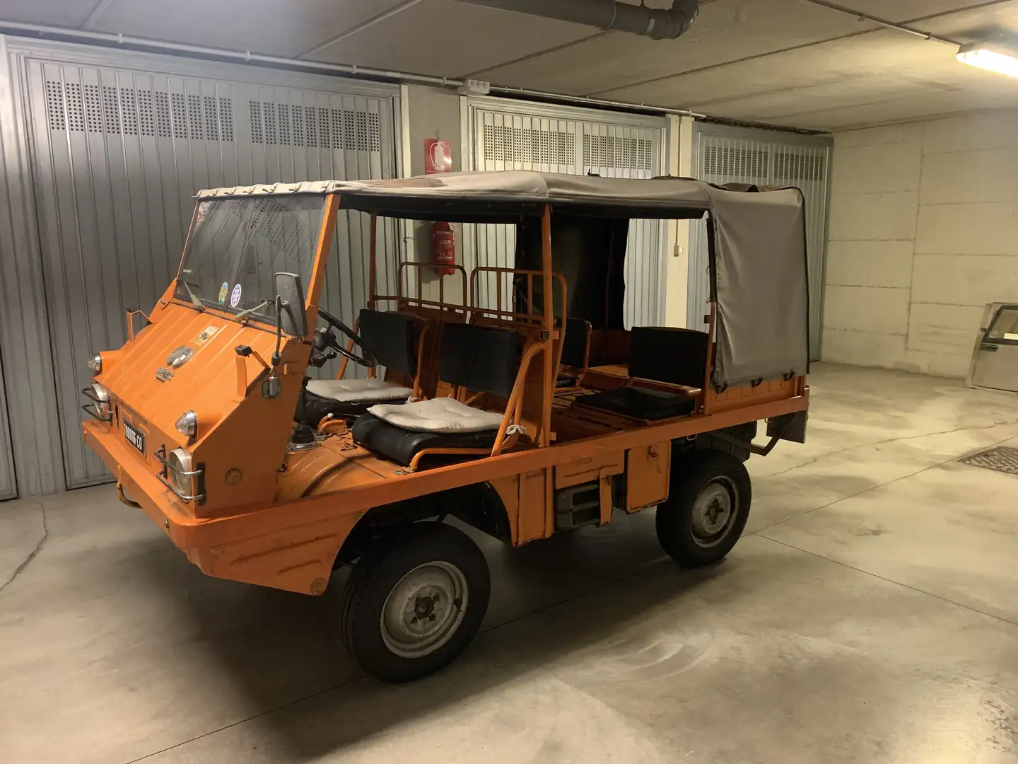 Puch Haflinger 700 AP Oranje - 2