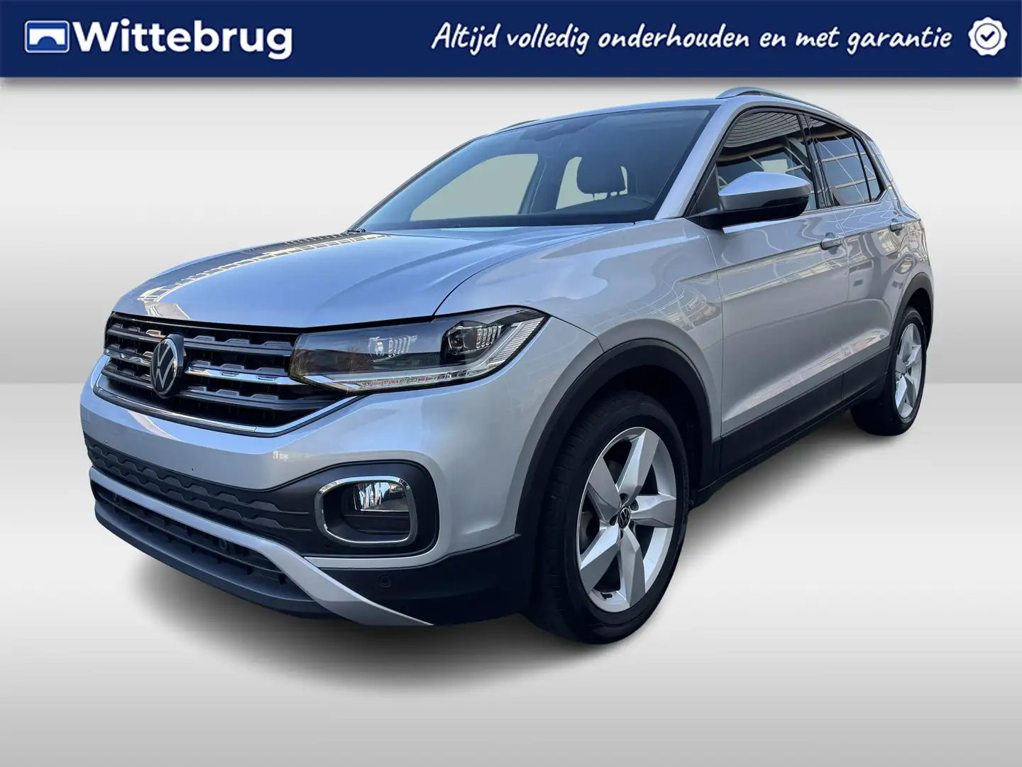 Volkswagen T-Cross 1.5 TSI 150pk Style DSG Automaat Navigatie / Parke Gris - 1