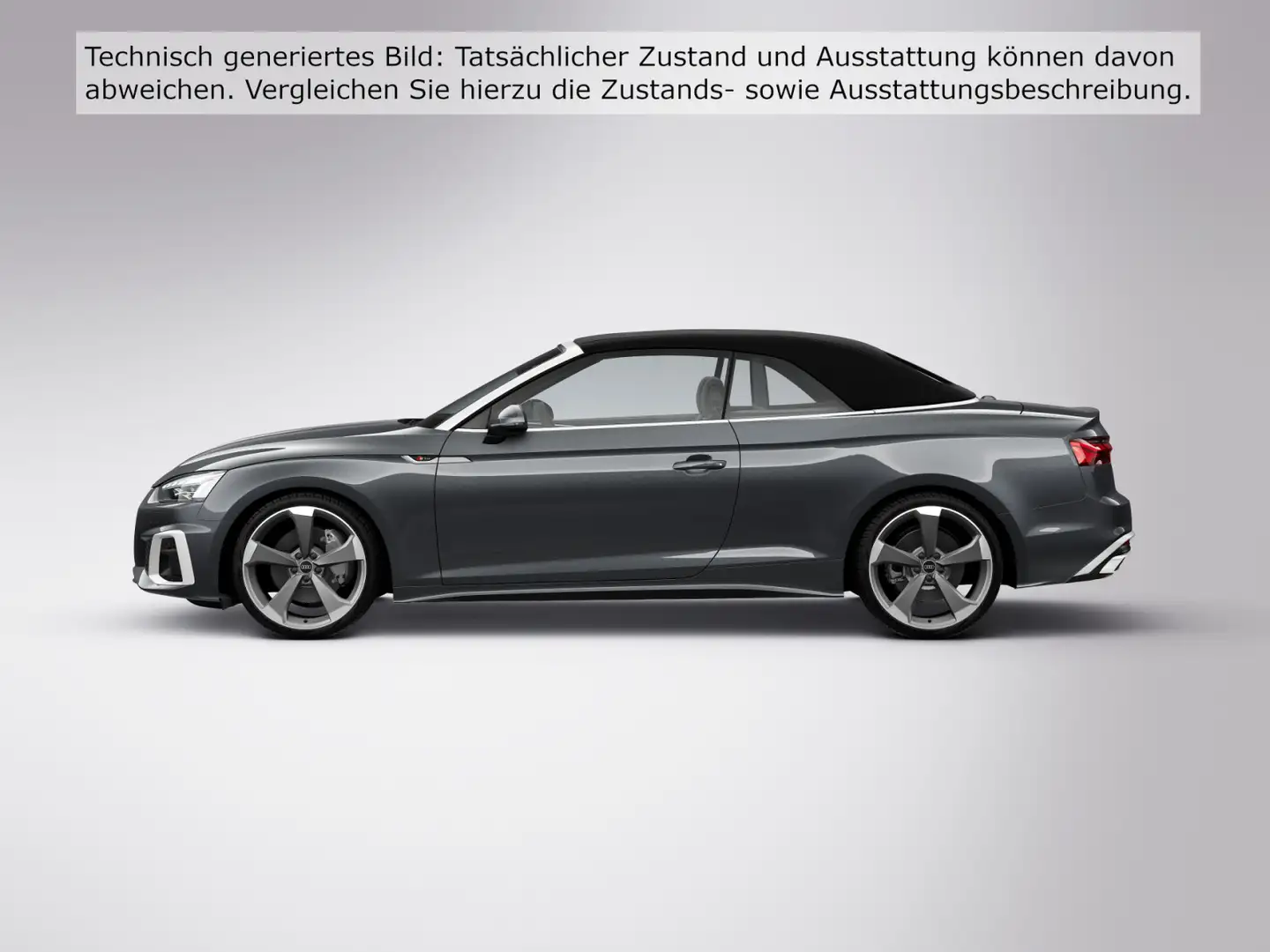 Audi A5 A5 Cabrio S line 45 TFSI qu. Matrix*B&O*Assist* Grau - 2