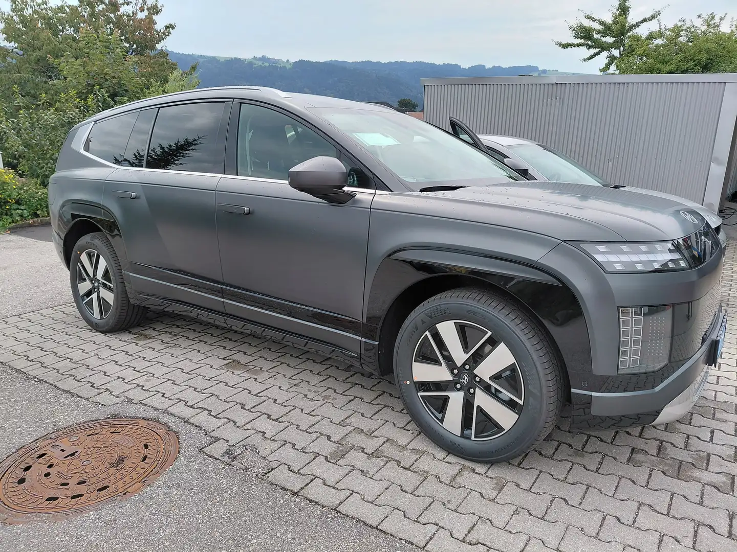 Hyundai IONIQ 9 Prestige Line 110 KWh/4WD Grau - 1