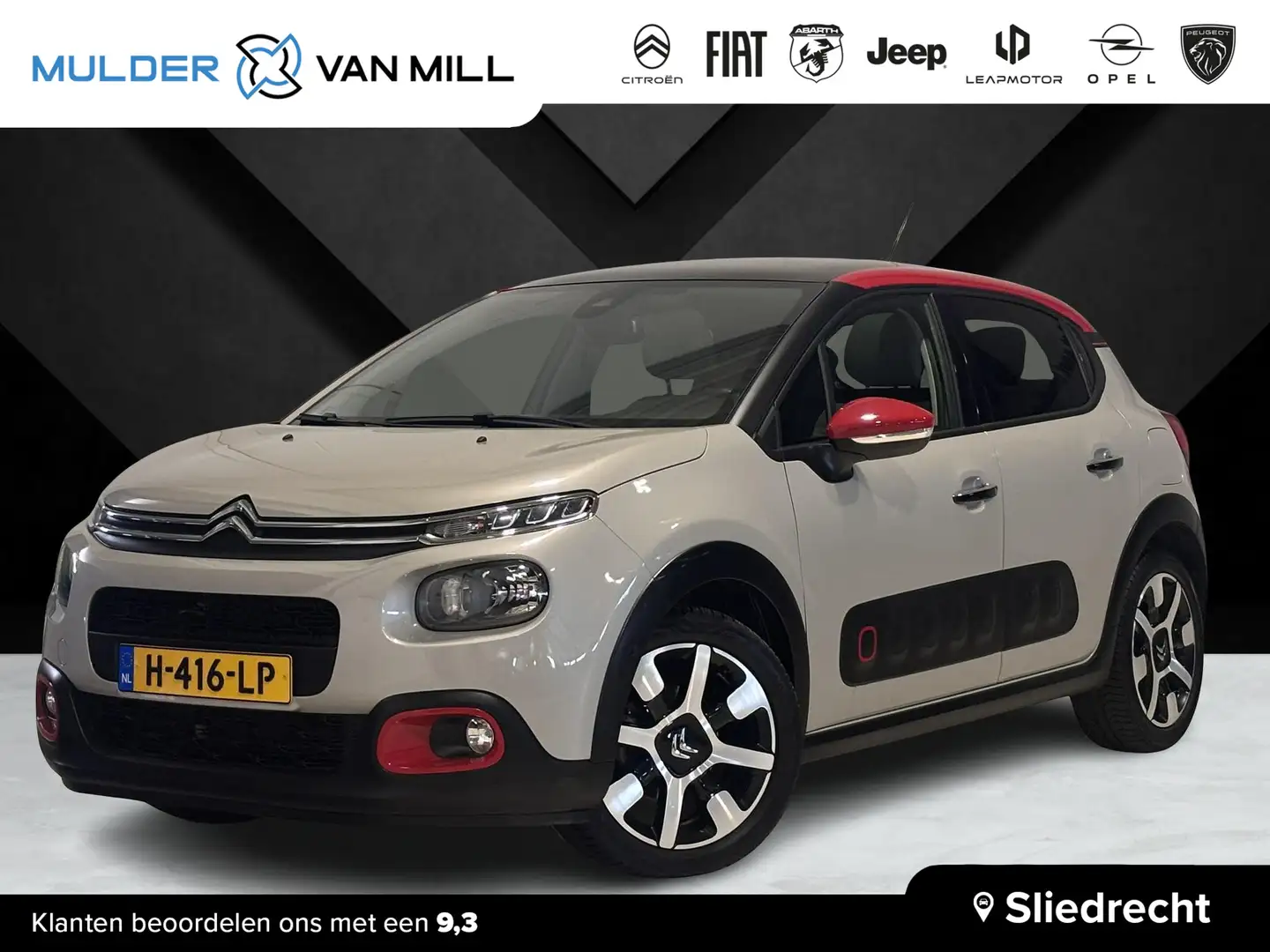 Citroen C3 Shine 1.2 Turbo 110pk EAT6 | CAMERA | PANODAK | KE Grau - 1