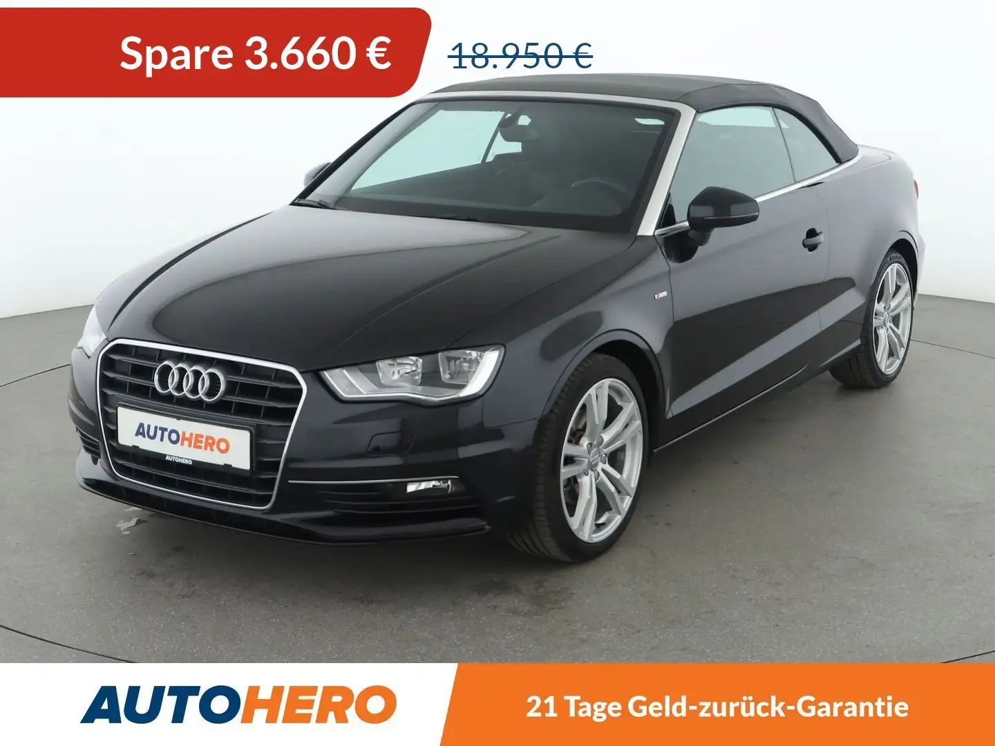 Audi A3 1.4 TFSI S line Sportpaket*S-LINE*NAVI*TEMPO* Zwart - 1
