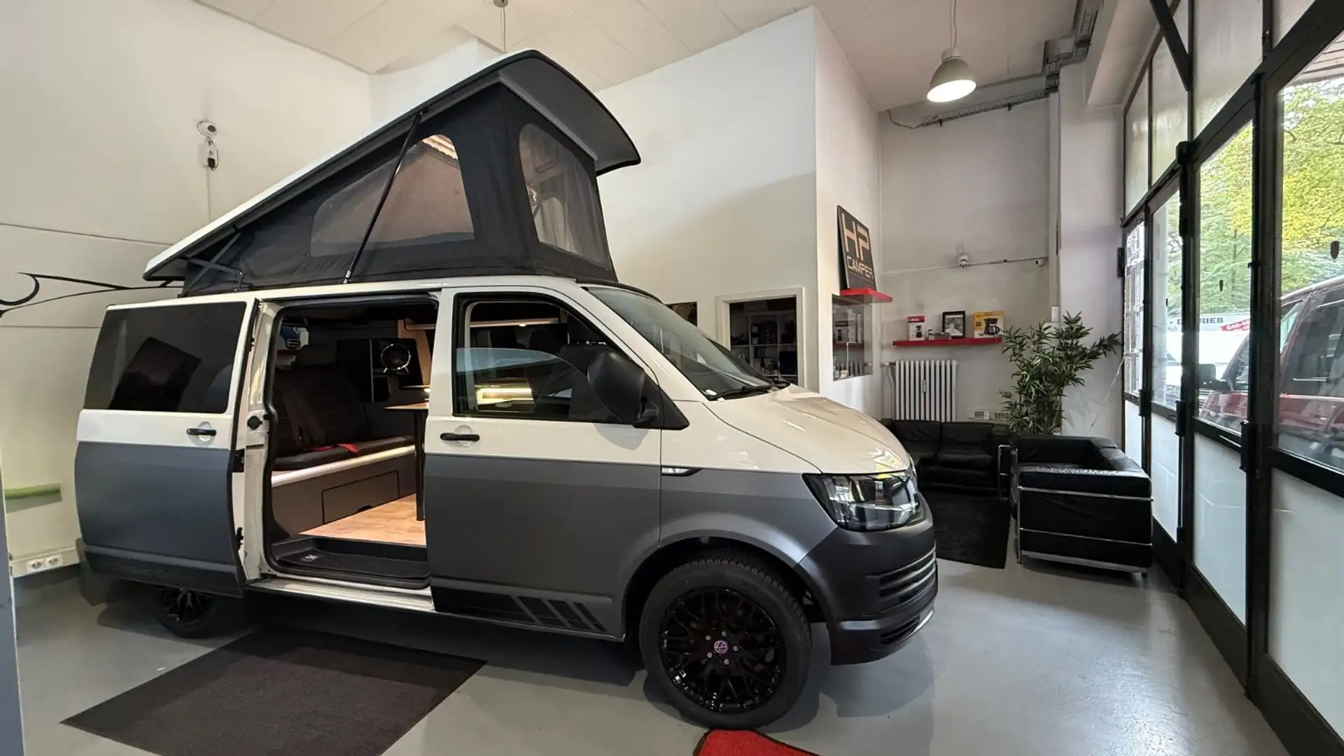 Volkswagen T6 HP-Camper OpenSky Klima Solar 4-5Schlafplätze Weiß - 1