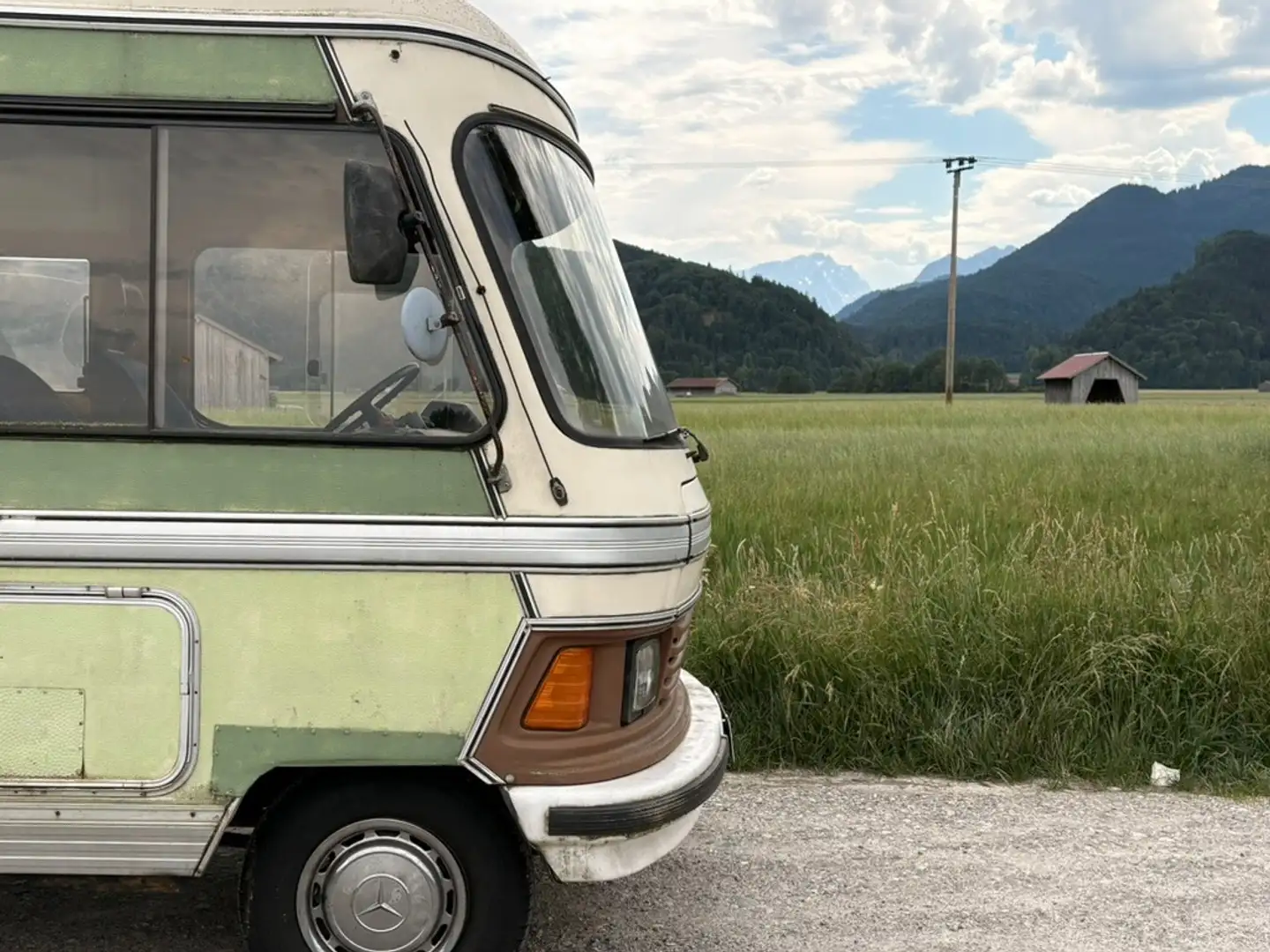 Daimler Sonstige Mercedes Hymer Wohnmobil 602 Grün - 2