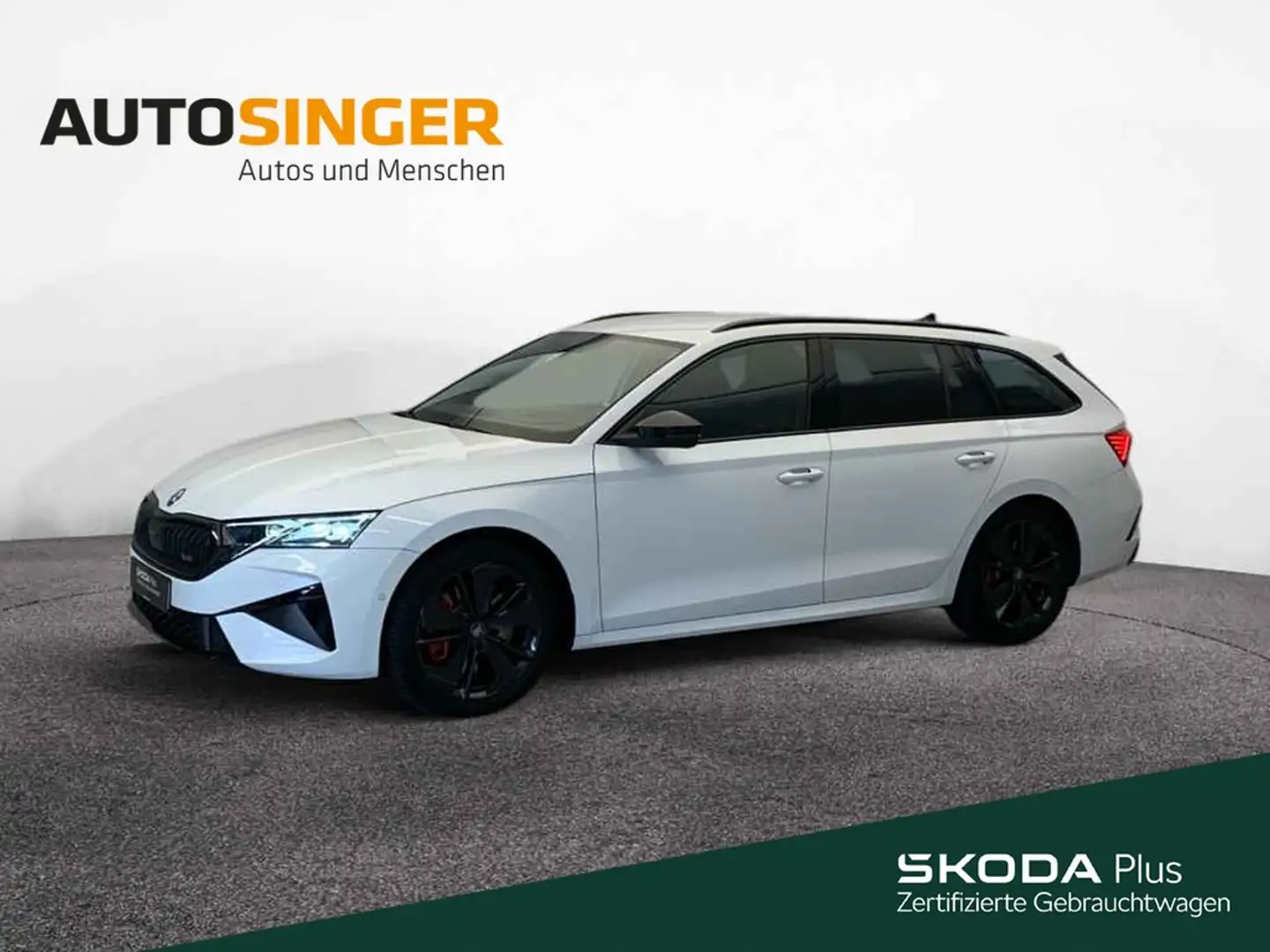 Skoda Octavia Combi RS TSI DSG *AHK*MATRIX*ACC*HUD*NAV Weiß - 1
