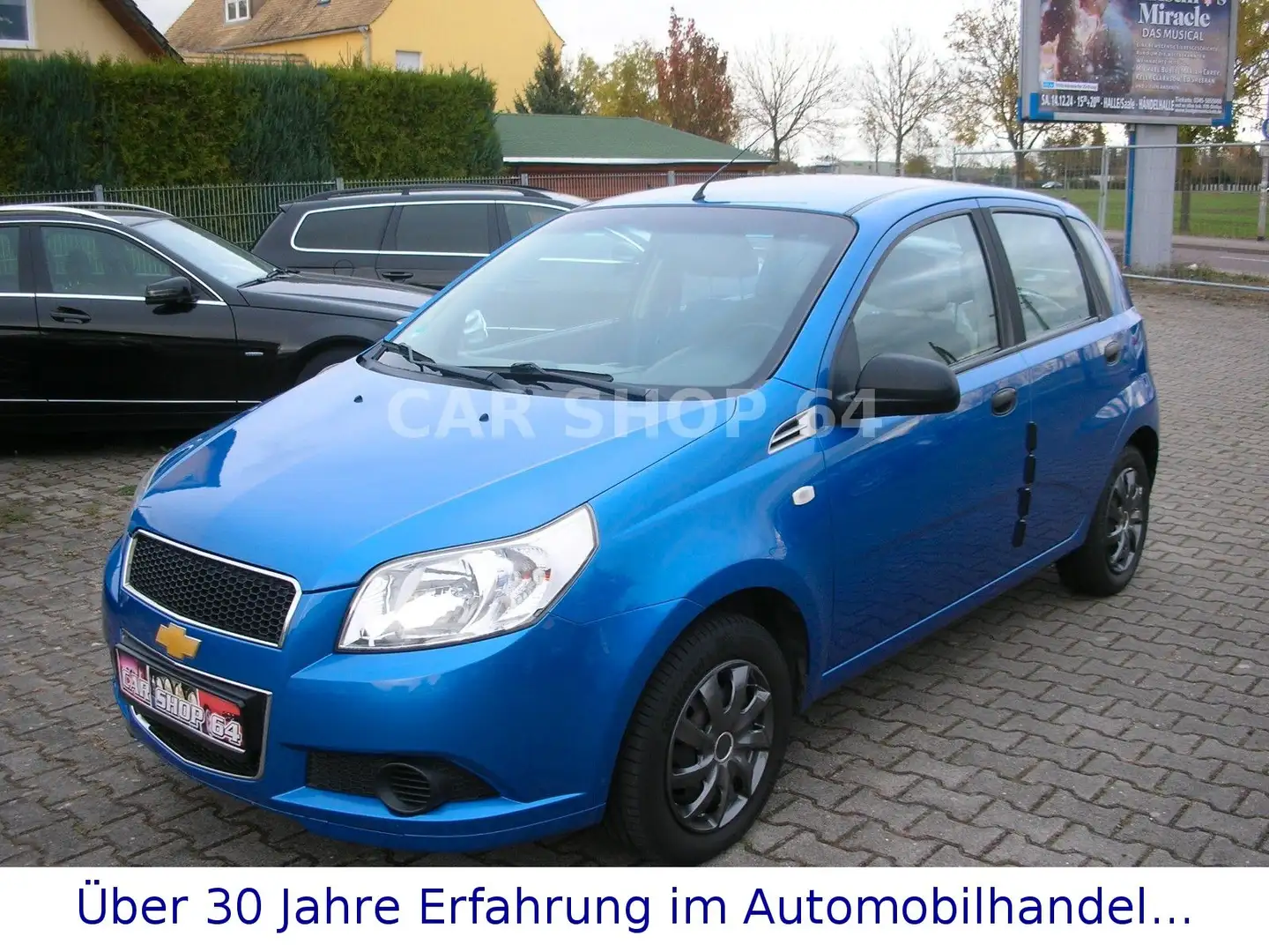 Chevrolet Aveo Schrägheck    1.HAND/SCHECKHEFT Blau - 1
