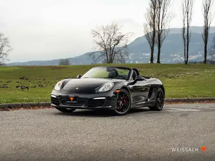 Black 2013 Porsche Boxster S Convertible Rear-Wheel Drive 7-Speed Automatic