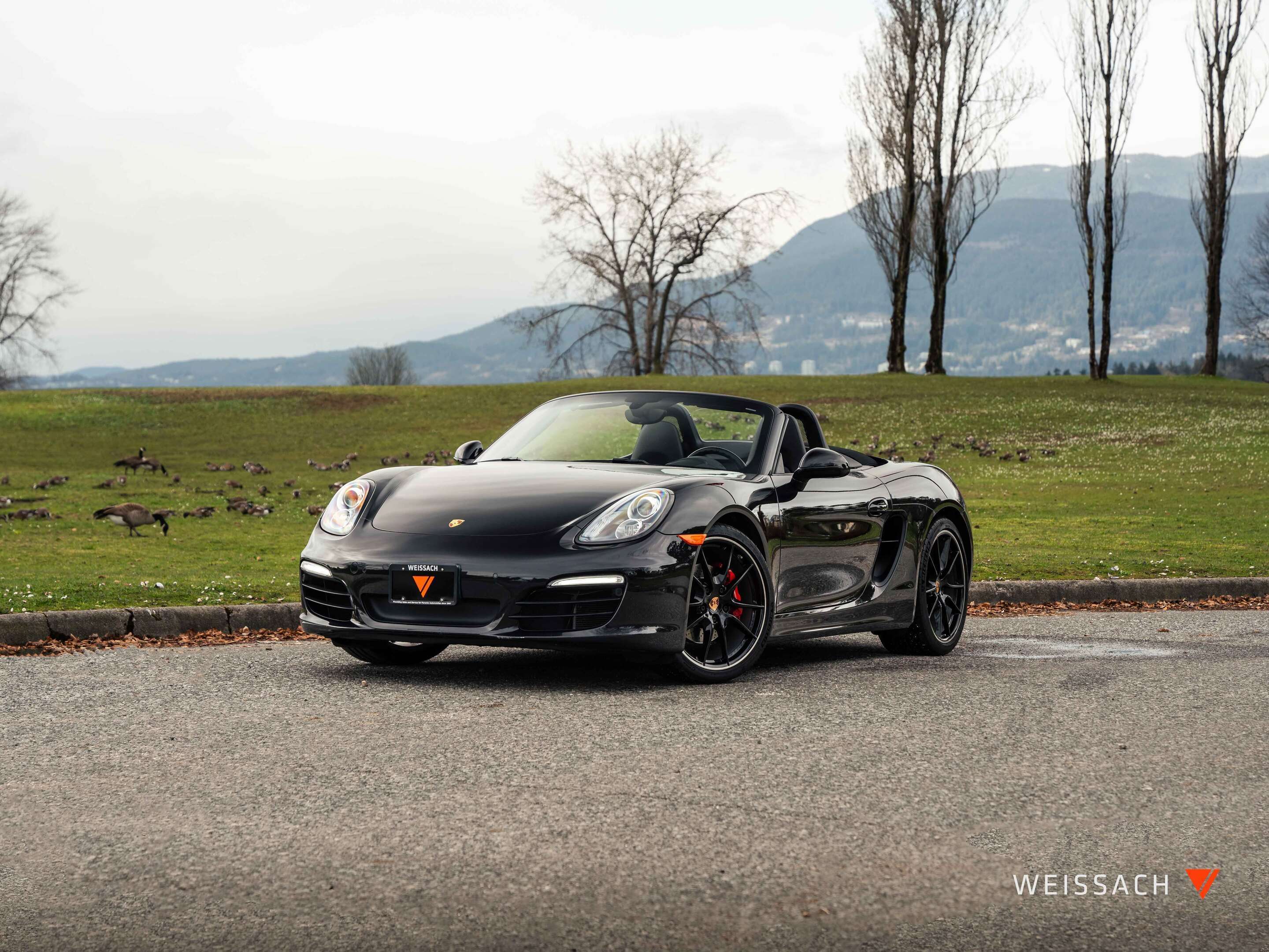 Black 2013 Porsche Boxster Convertible Rear-Wheel Drive 7-Speed Automatic