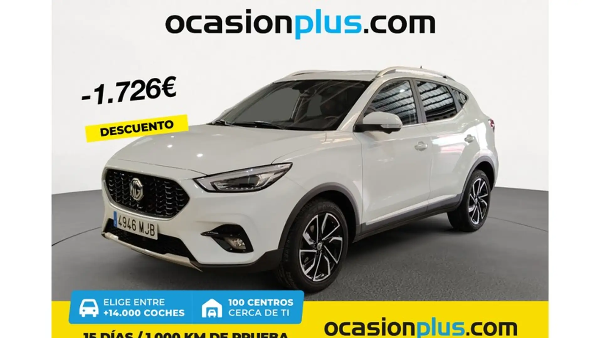 MG ZS 2.5 V6 Core 180 Blanc - 1