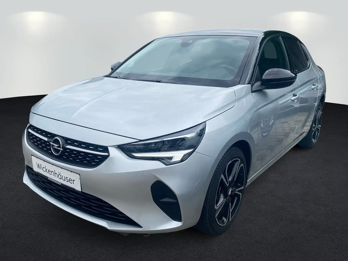 Opel Corsa 1.2 Turbo Elegance Klim BT Temp Alu ZV PDC Argent - 2